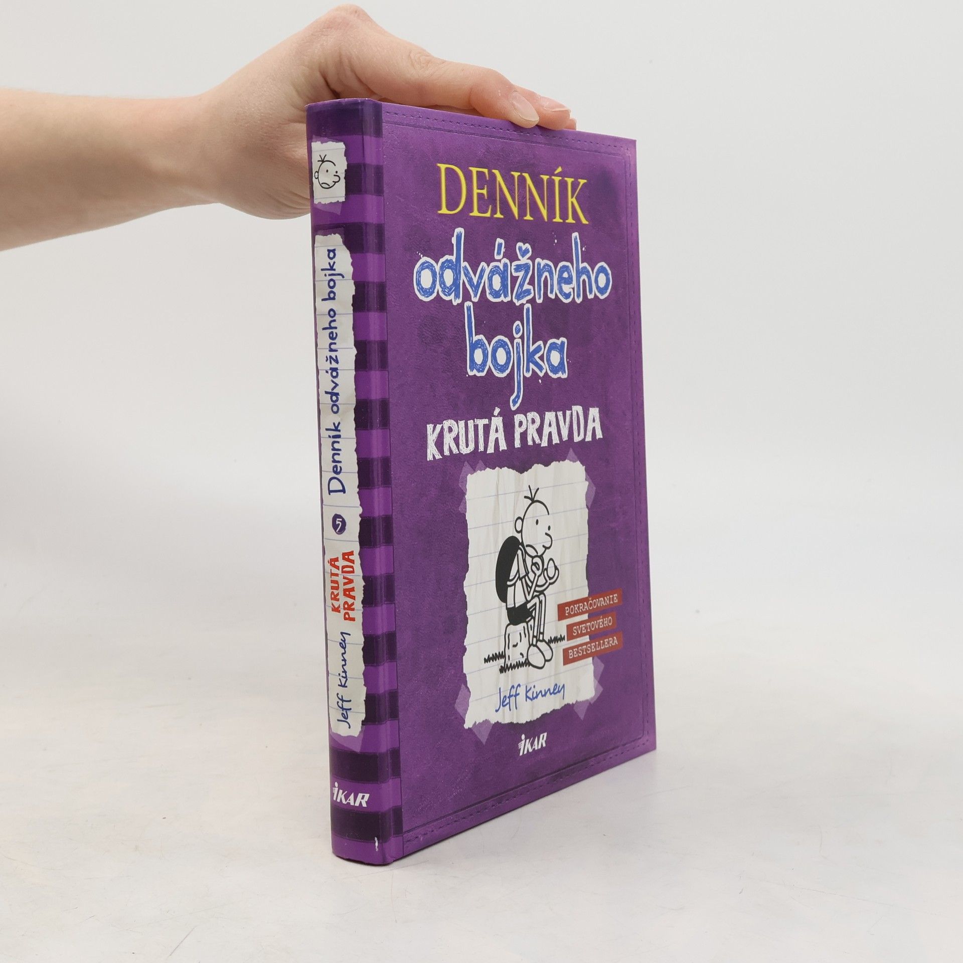 Jeff Kinney Denník odvážneho bojka 5. Krutá pravda