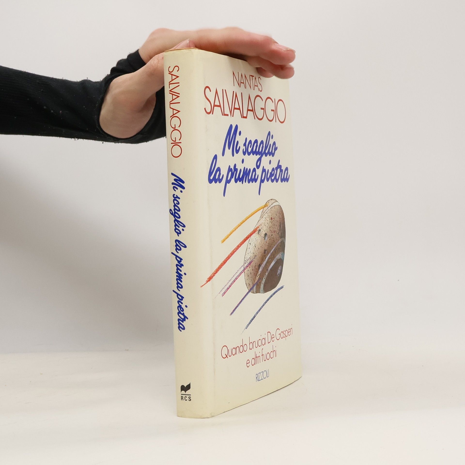 Nantas Salvalaggio Mi scaglio la prima pietra
