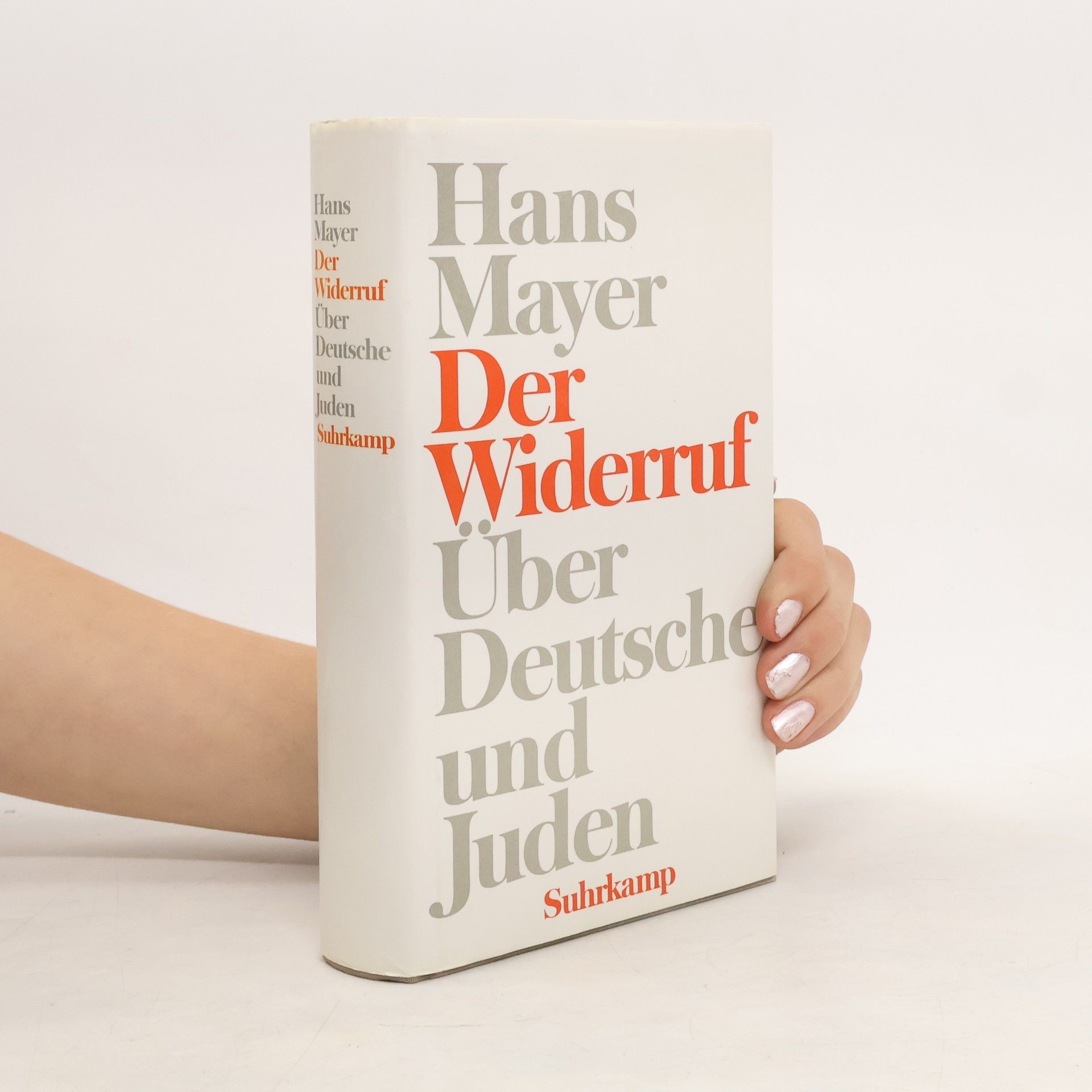 Hans Mayer Der Widerruf