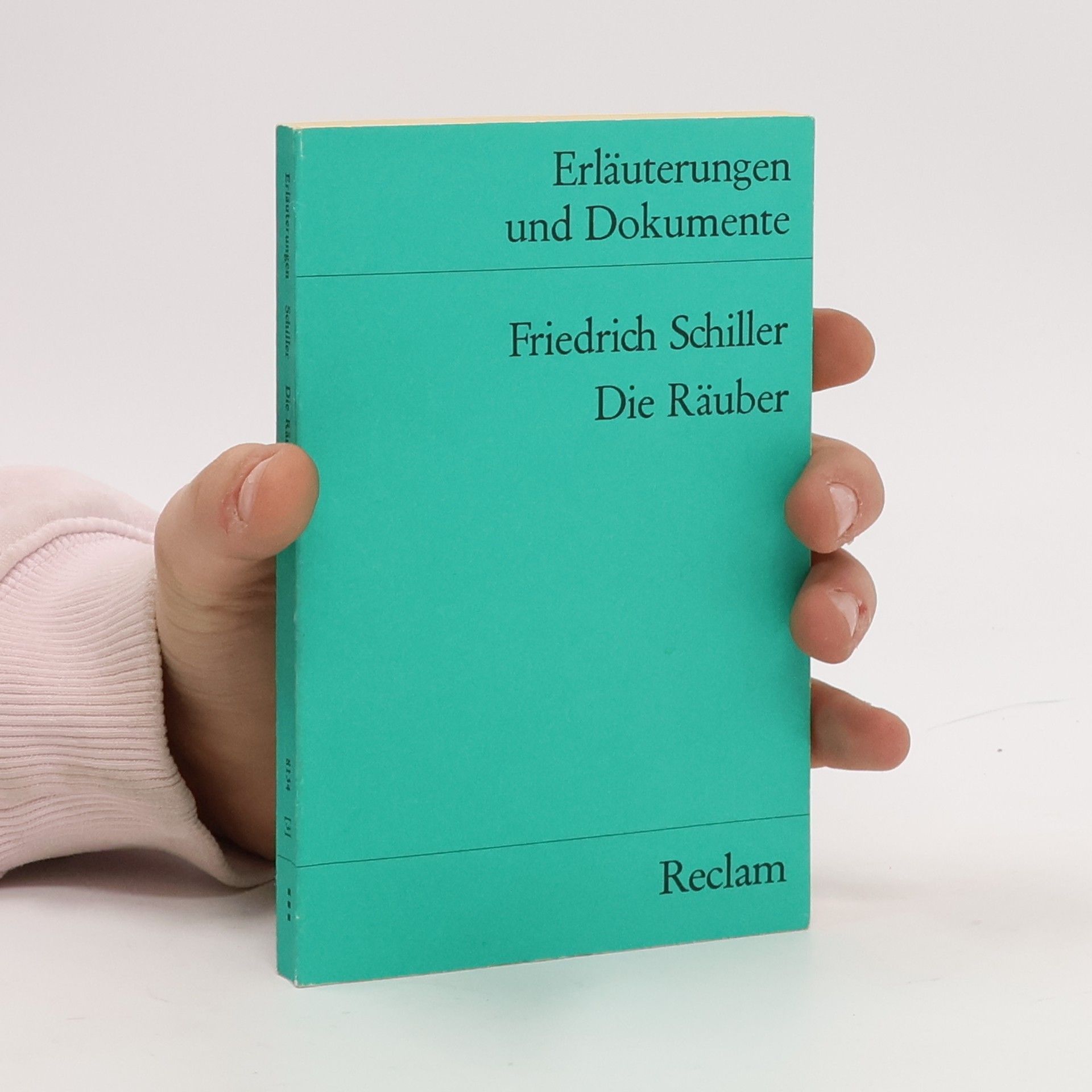 Christian Grawe Friedrich Schiller, Die Räuber