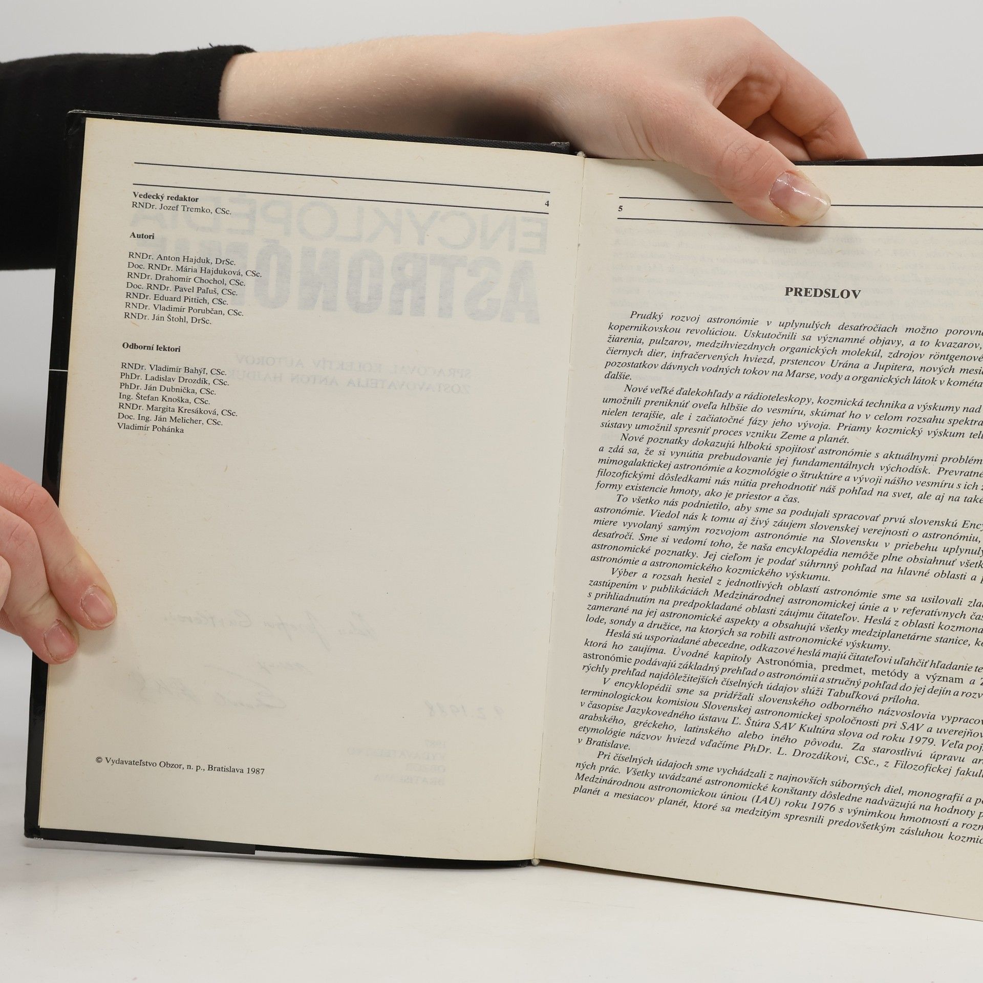 Autorenkollektiv Encyklopédia astronómie