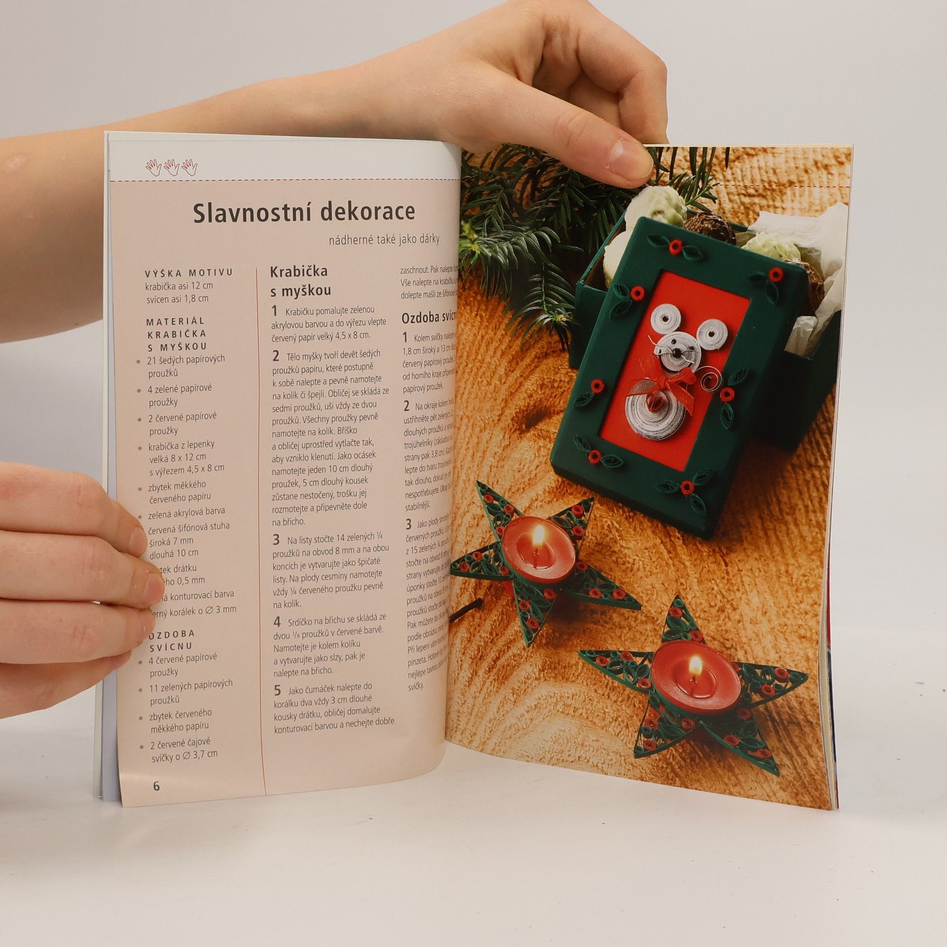 Gudrun Schmitt Vánoční quilling : filigrány z papírových proužků