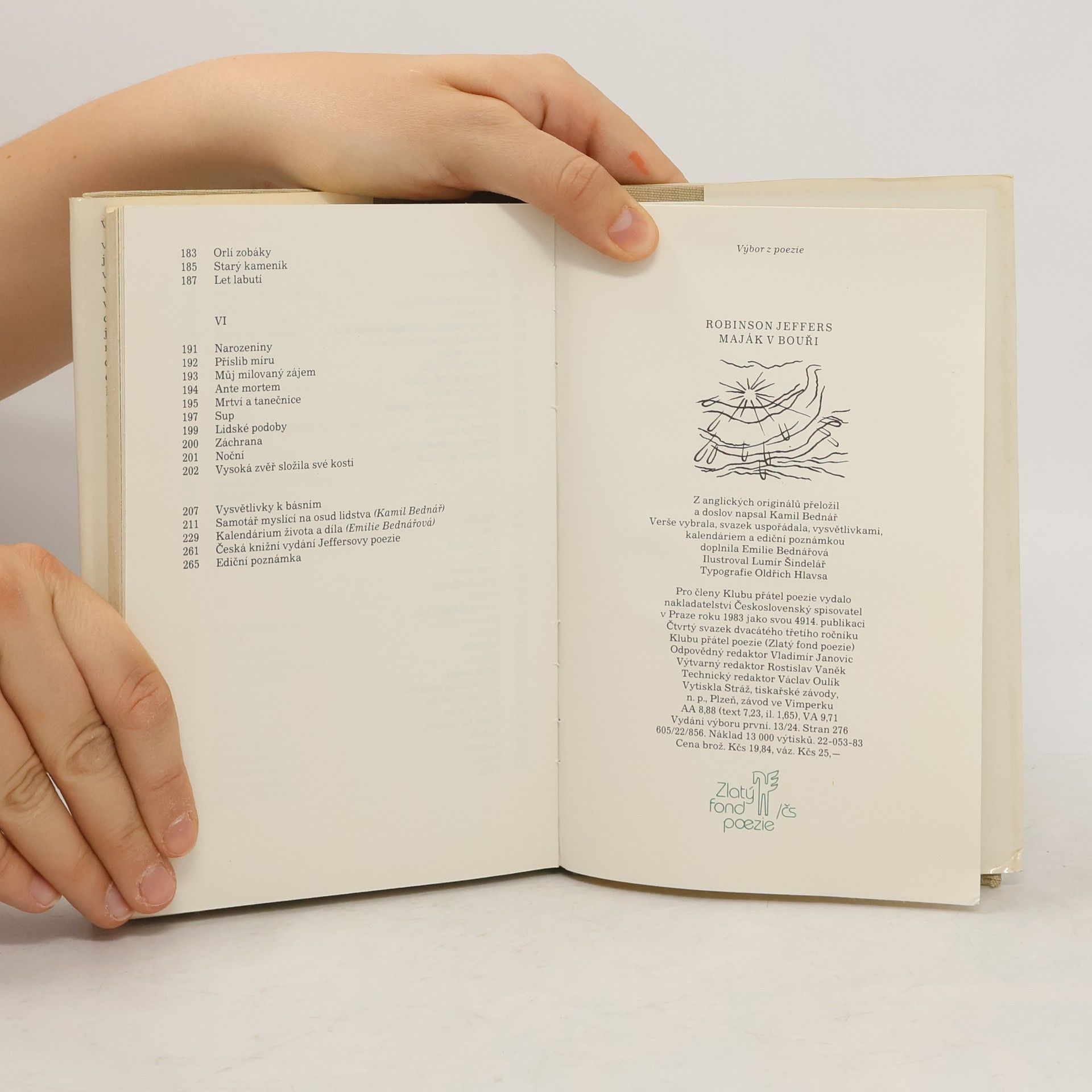 Robinson Jeffers Maják v bouři