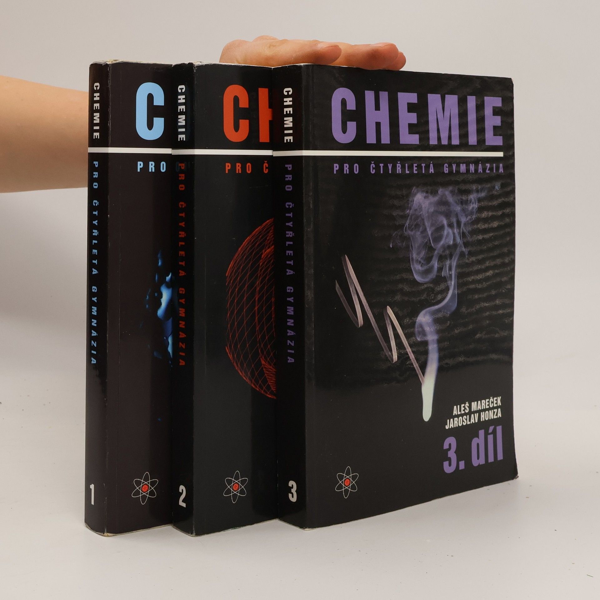 Aleš Mareček Chemie pro čtyřletá gymnázia I.-III. díl