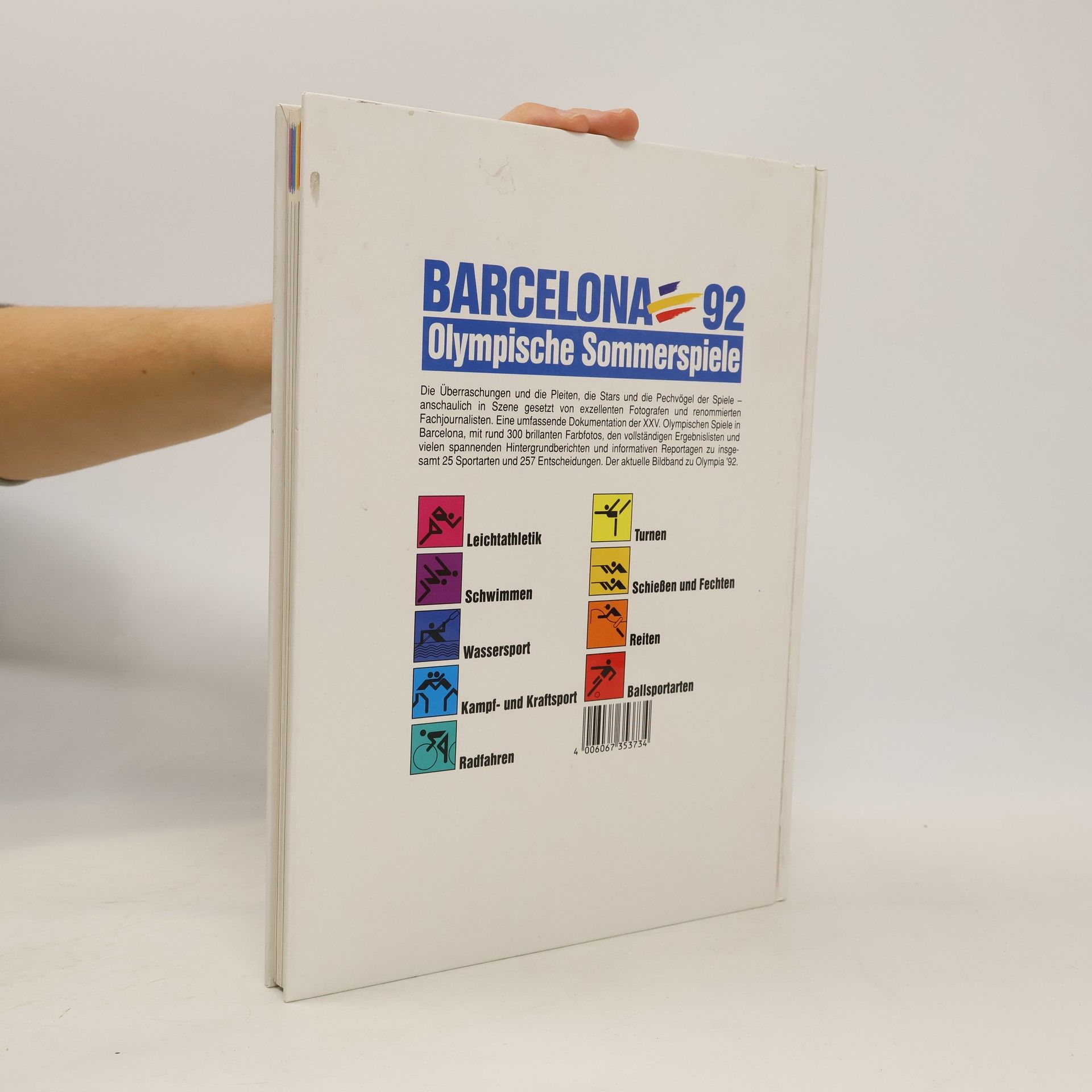 Jauch, Günther Barcelona 92. Olympische Sommerspiele