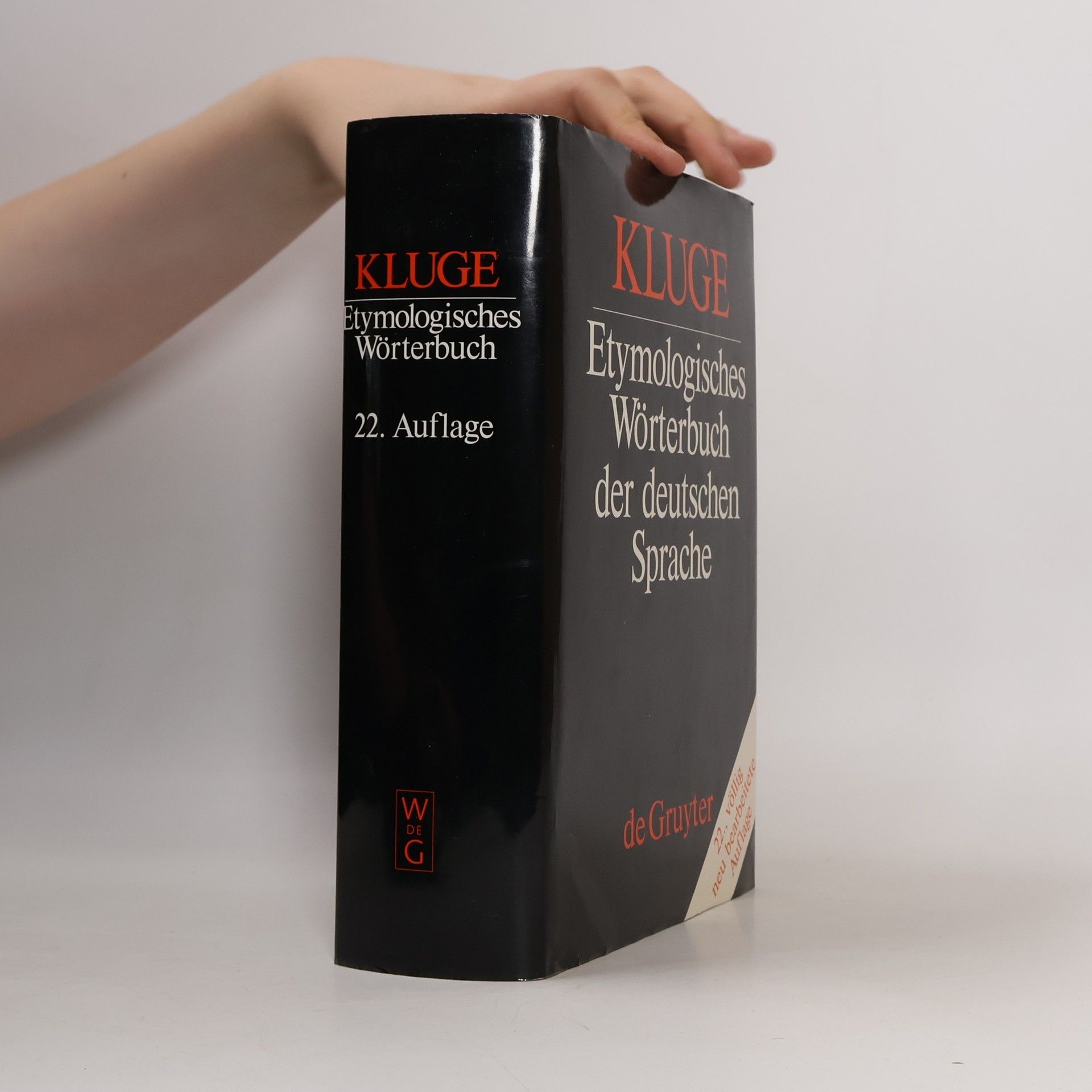 Friedrich Kluge Etymologisches Wörterbuch der deutschen Sprache