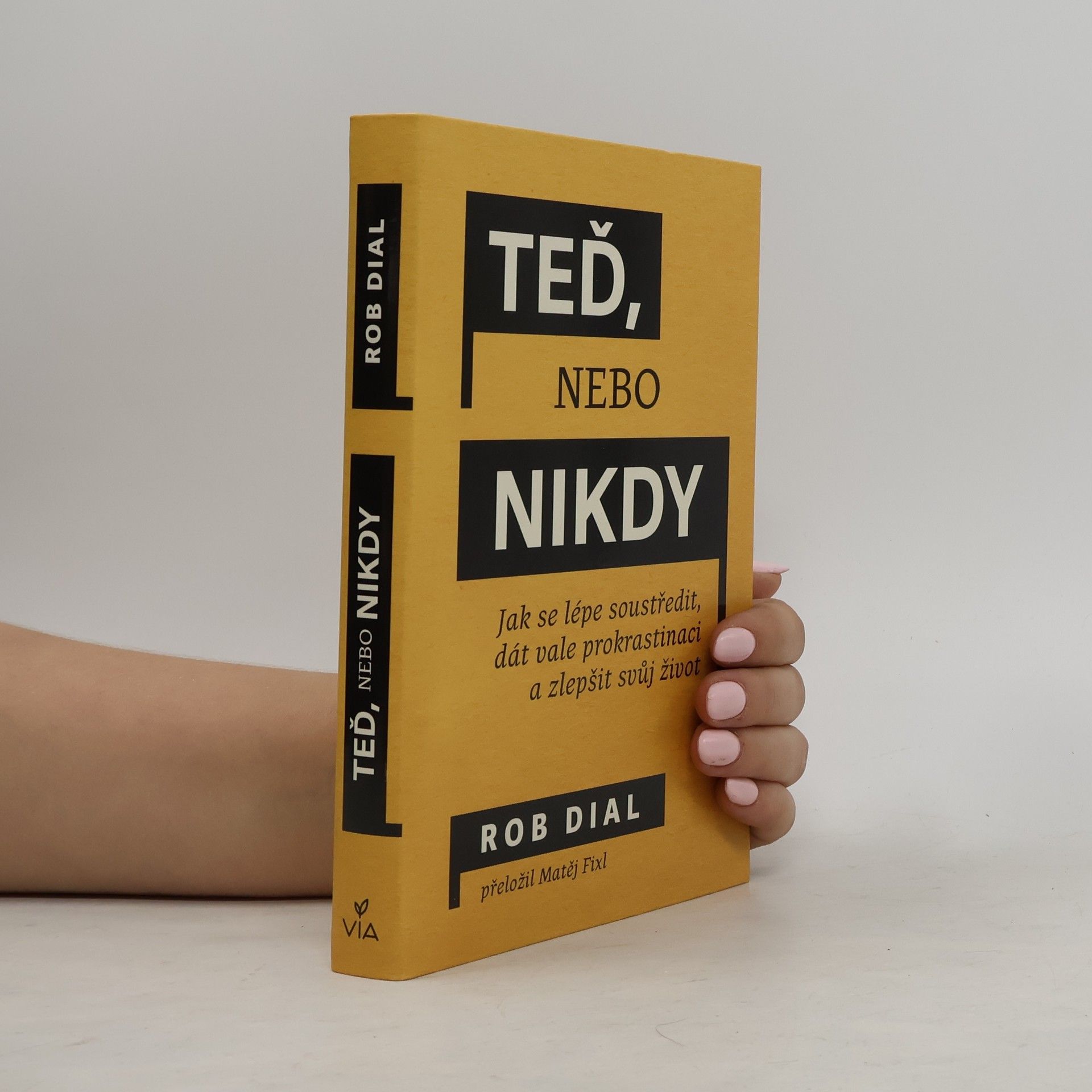 Rob Dial Teď nebo nikdy : jak se lépe soustředit, dát vale prokrastinaci a zlepšit svůj život