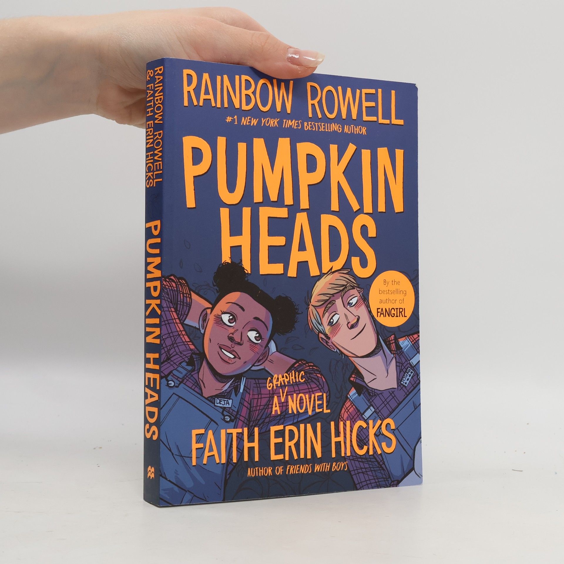 Rainbow Rowell Pumpkin heads