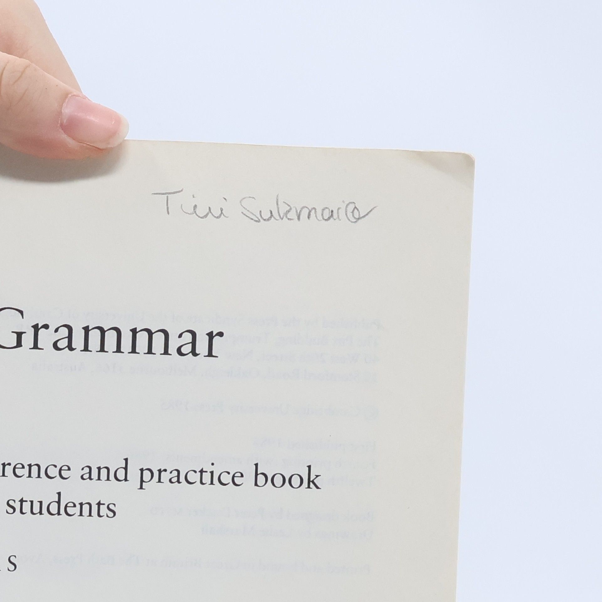 Raymond Murphy English Grammar in Use With Answers