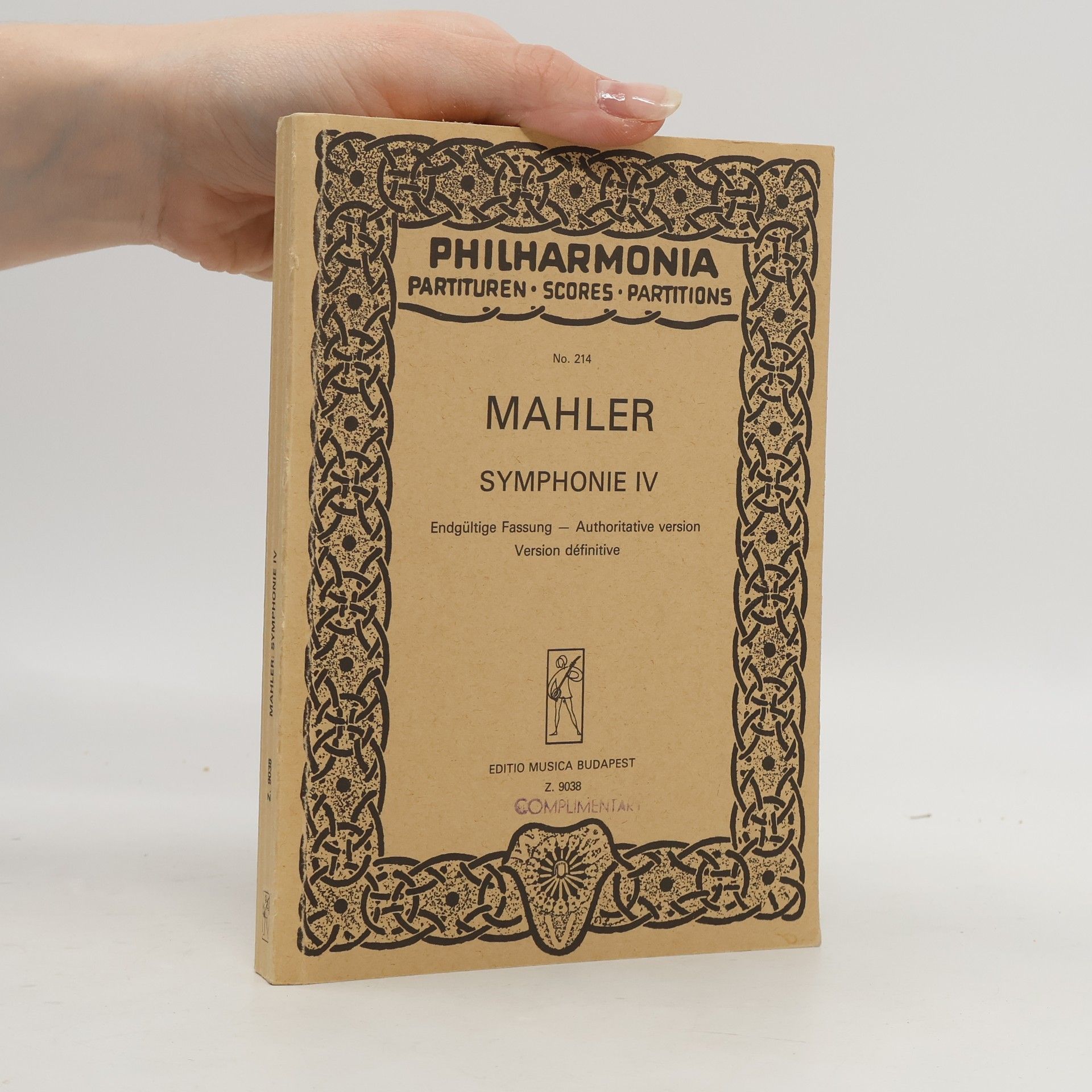 Gustav Mahler Mahler. Symphonie IV.