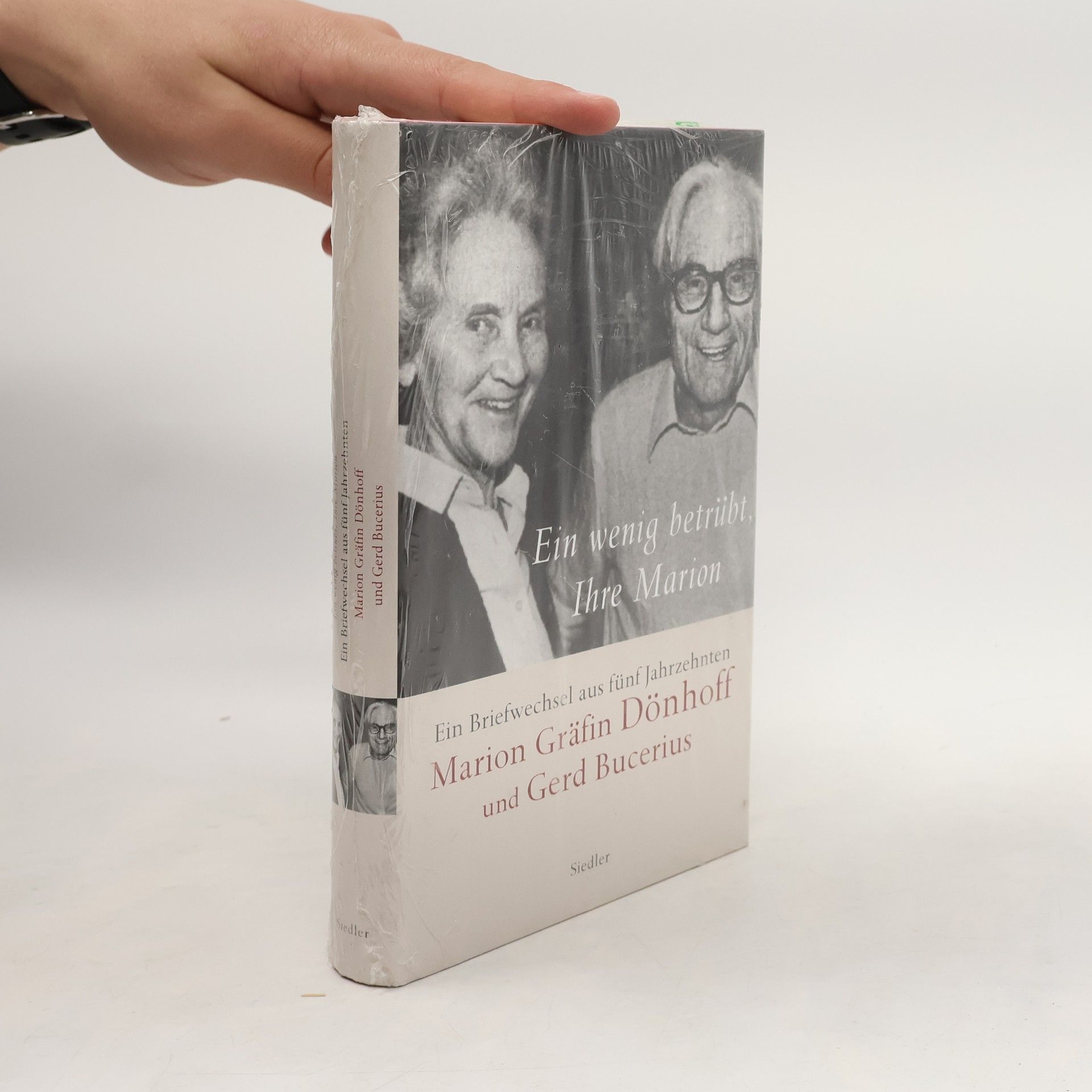 Gerd Bucerius Ein wenig betrübt, Ihre Marion