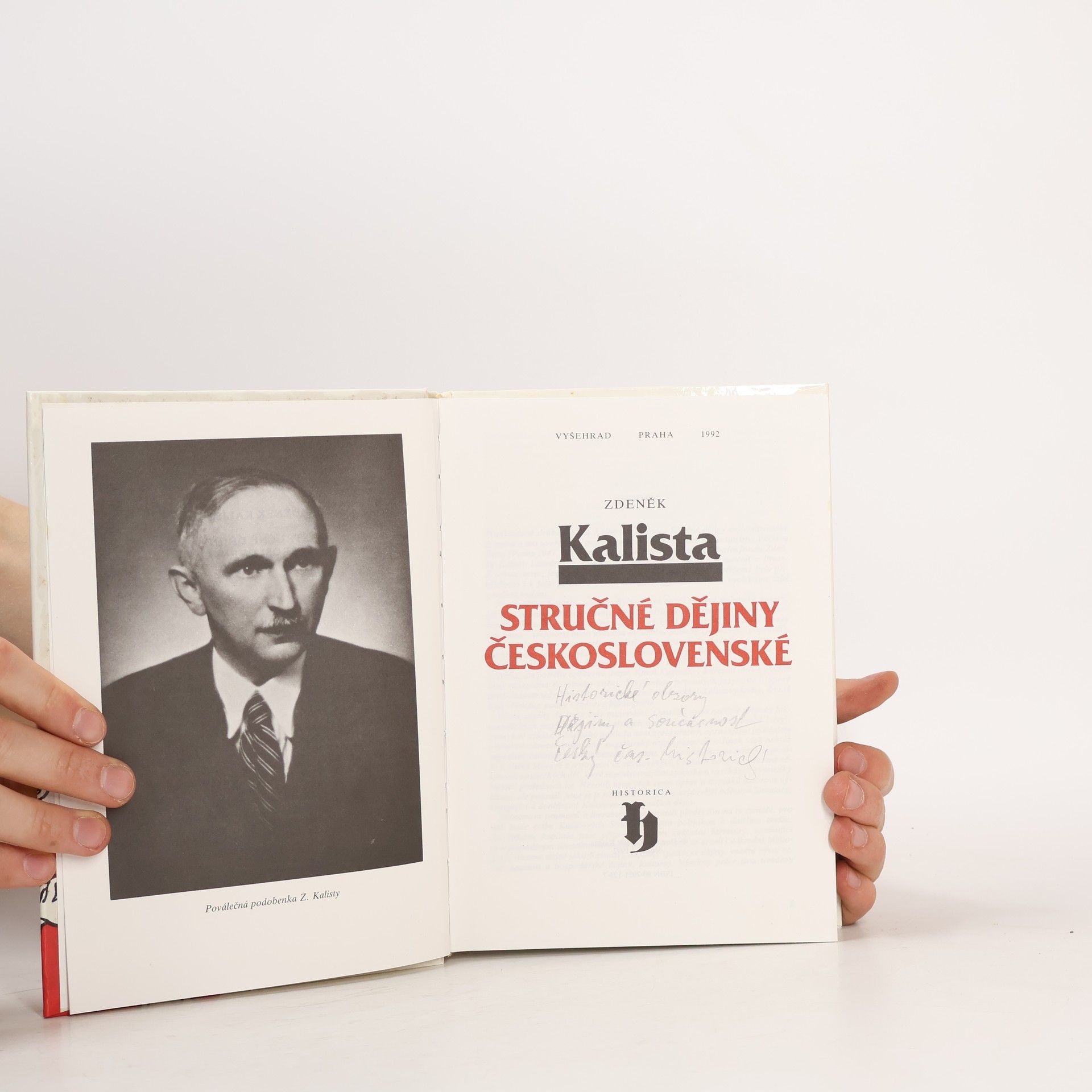Zdeněk Kalista Stručné dějiny československé
