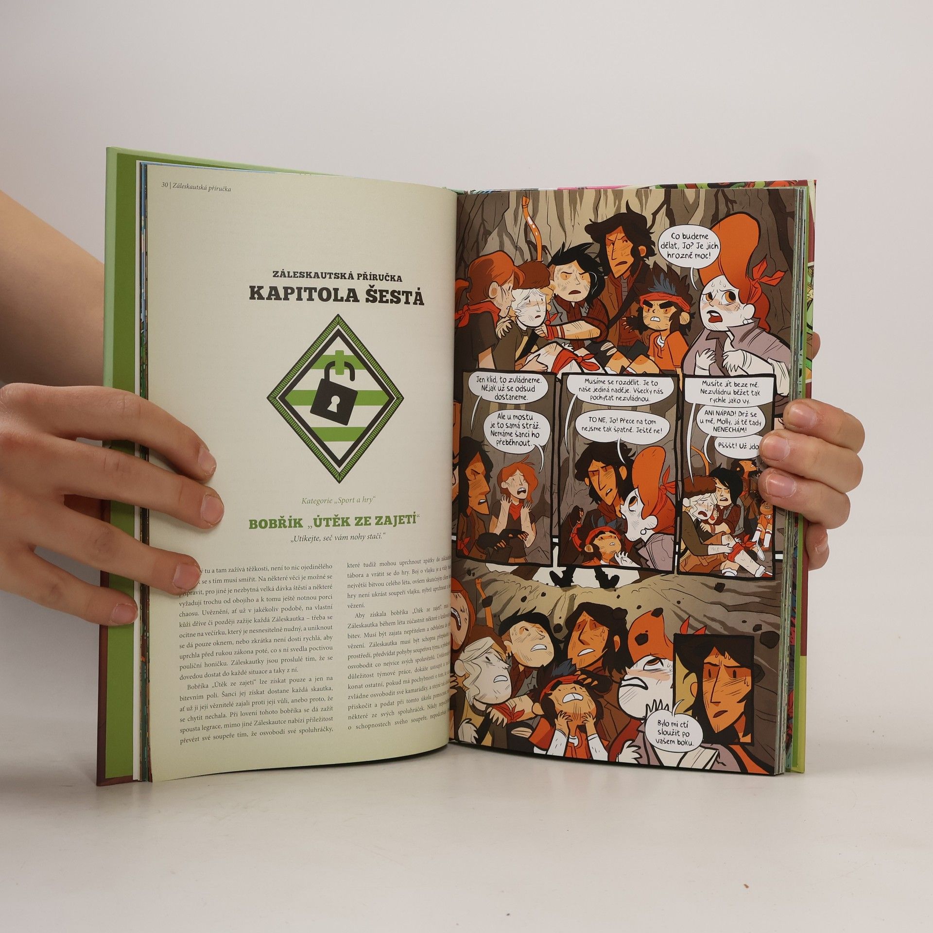 N.D. Stevenson Záleskautky. Lumberjanes. Kámošky až za hrob