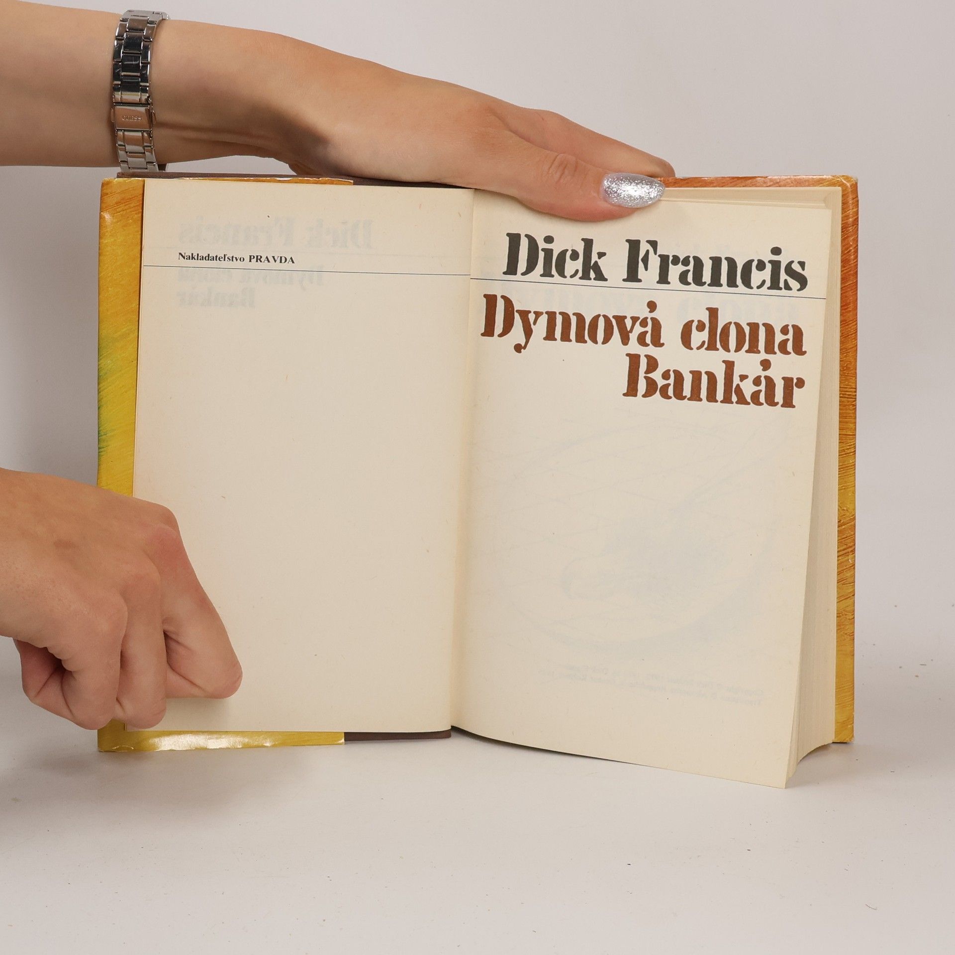 Dick Francis Dymová clona. Bankár