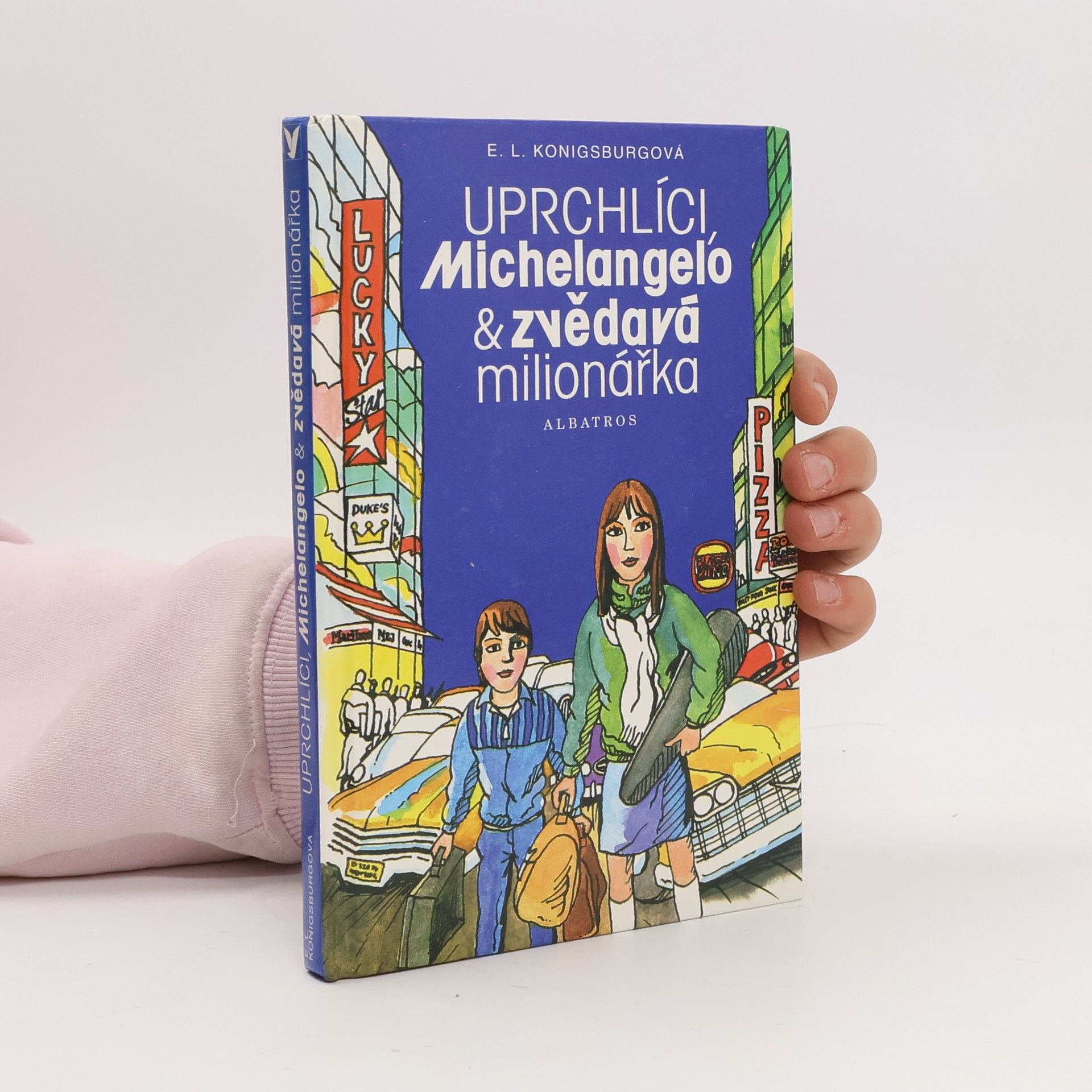 E. L. Konigsburg Uprchlíci, Michelangelo a zvědavá milionářka