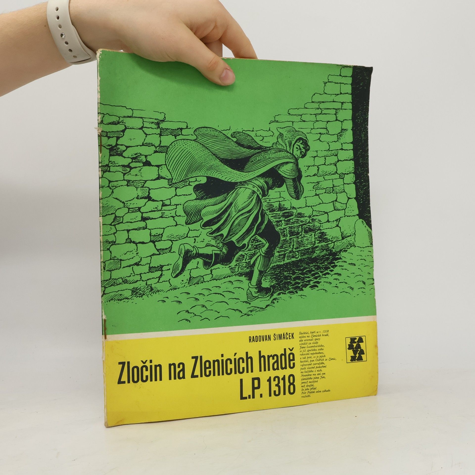 Radovan Šimáček Zločin na Zlenicích hradě L.P. 1318