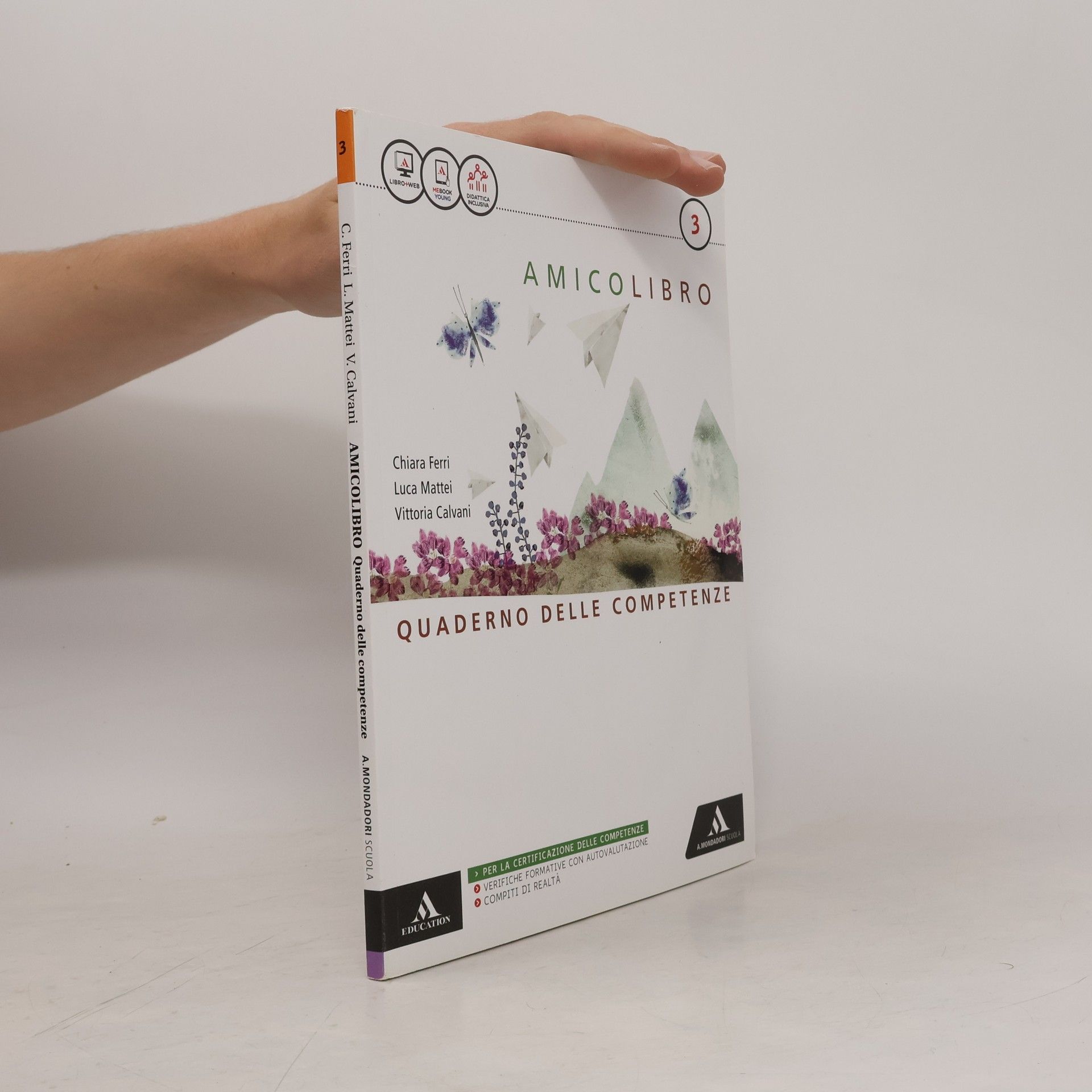 Amicolibro: Quaderno delle Competenze 3
