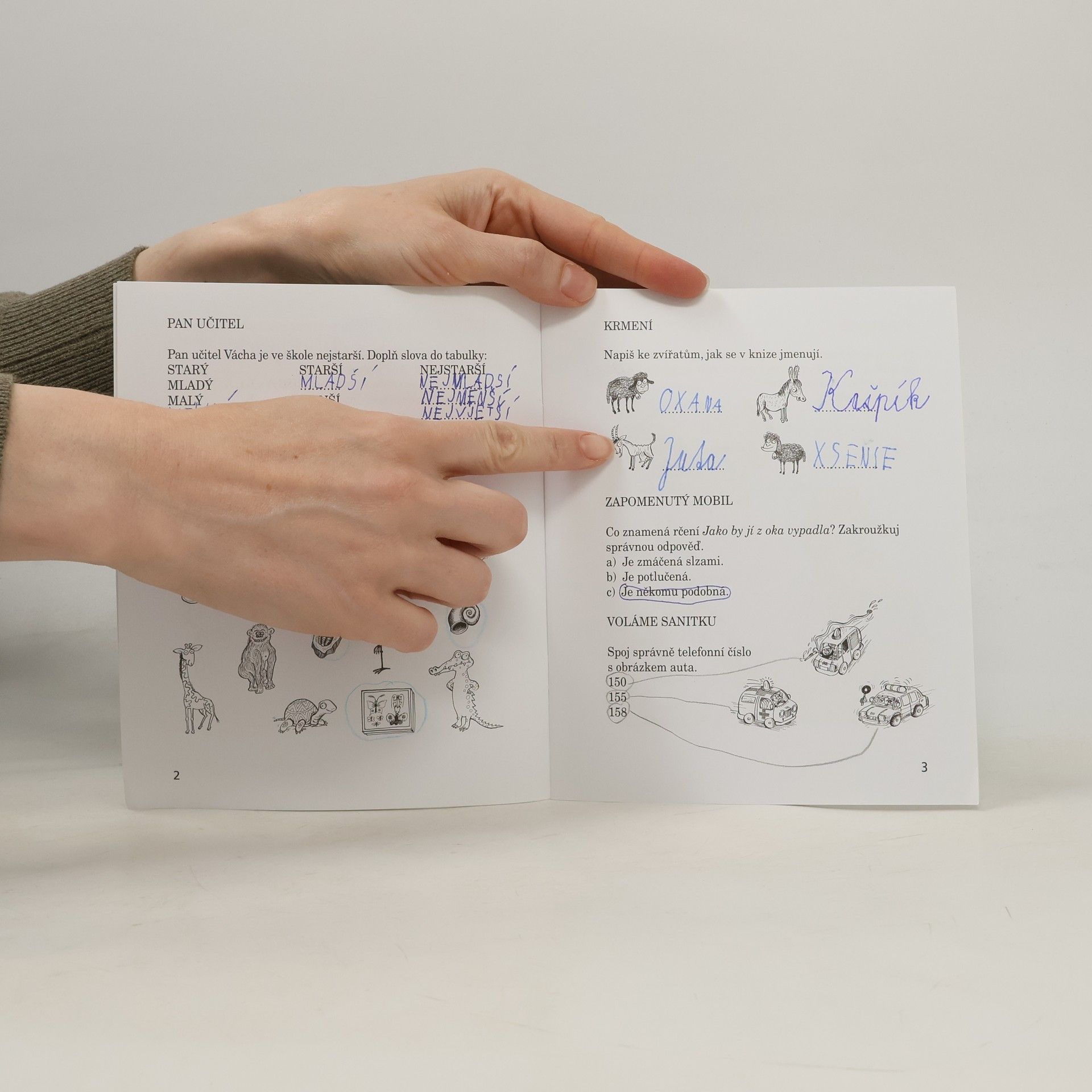 Ivona Březinová Chobotem sem, chobotem tam + pracovní sešit