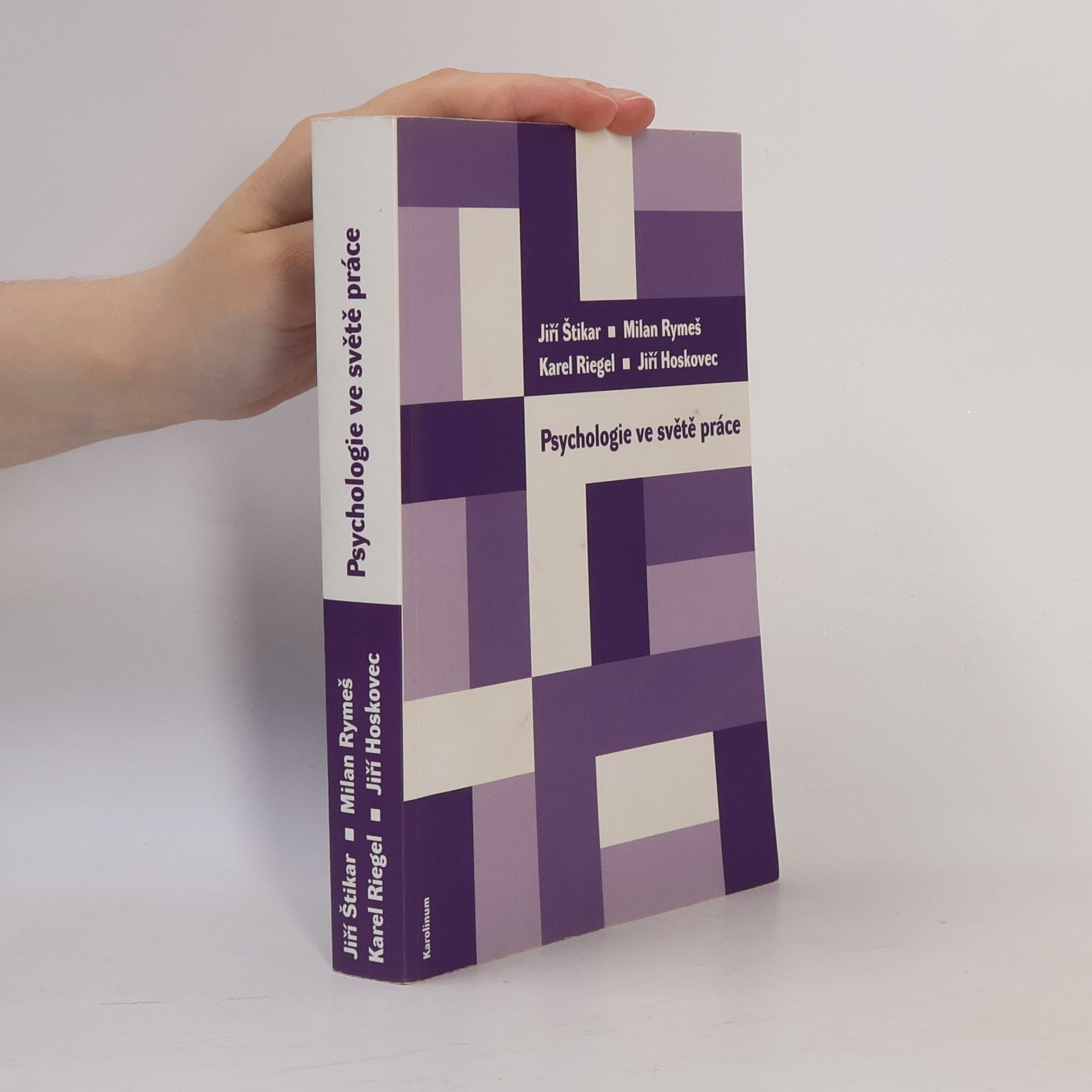 Jiří Štikar Psychologie ve světě práce
