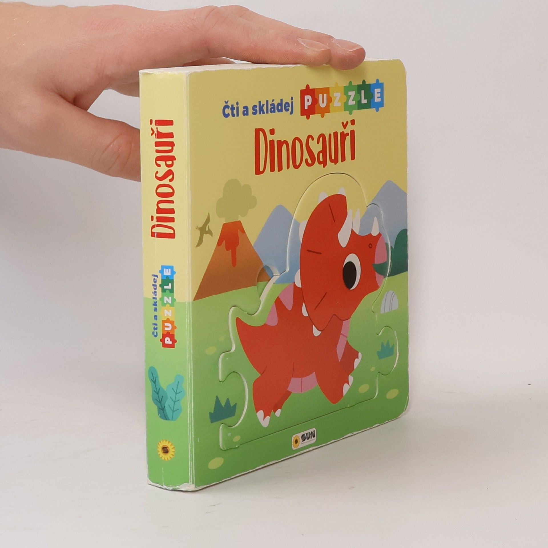 Autorenkollektiv Dinosauři Čti a skládej puzzle