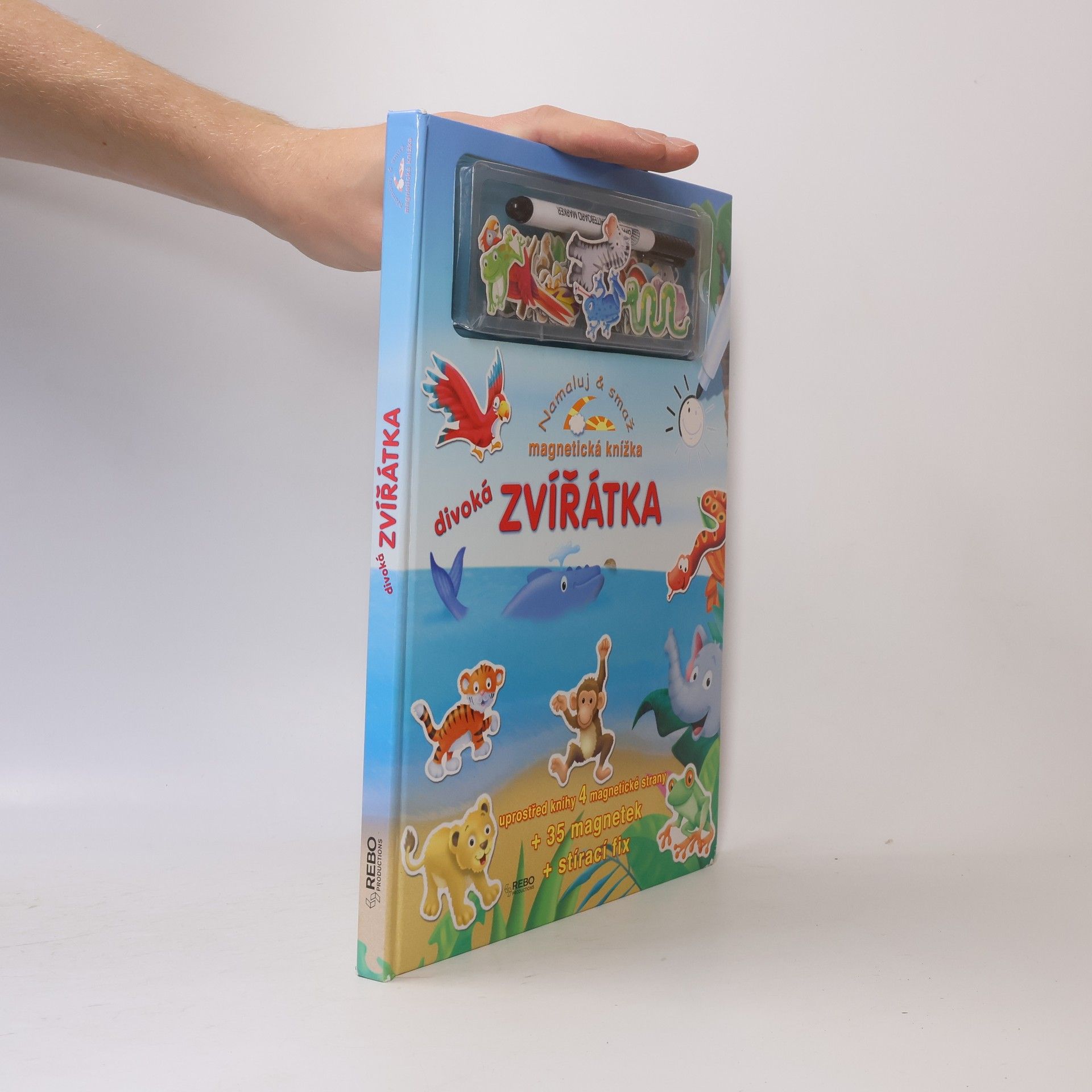 Craig Cameron Divoká zvířátka : magnetická knížka