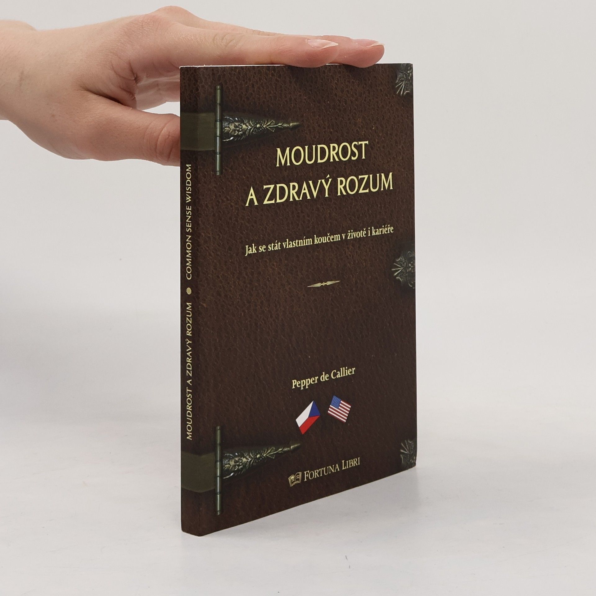 Pepper de Callier Moudrost a zdravý rozum: Jak se stát vlastním koučem v životě i kariéře = Common sense wisdom: Being your own career and life coach