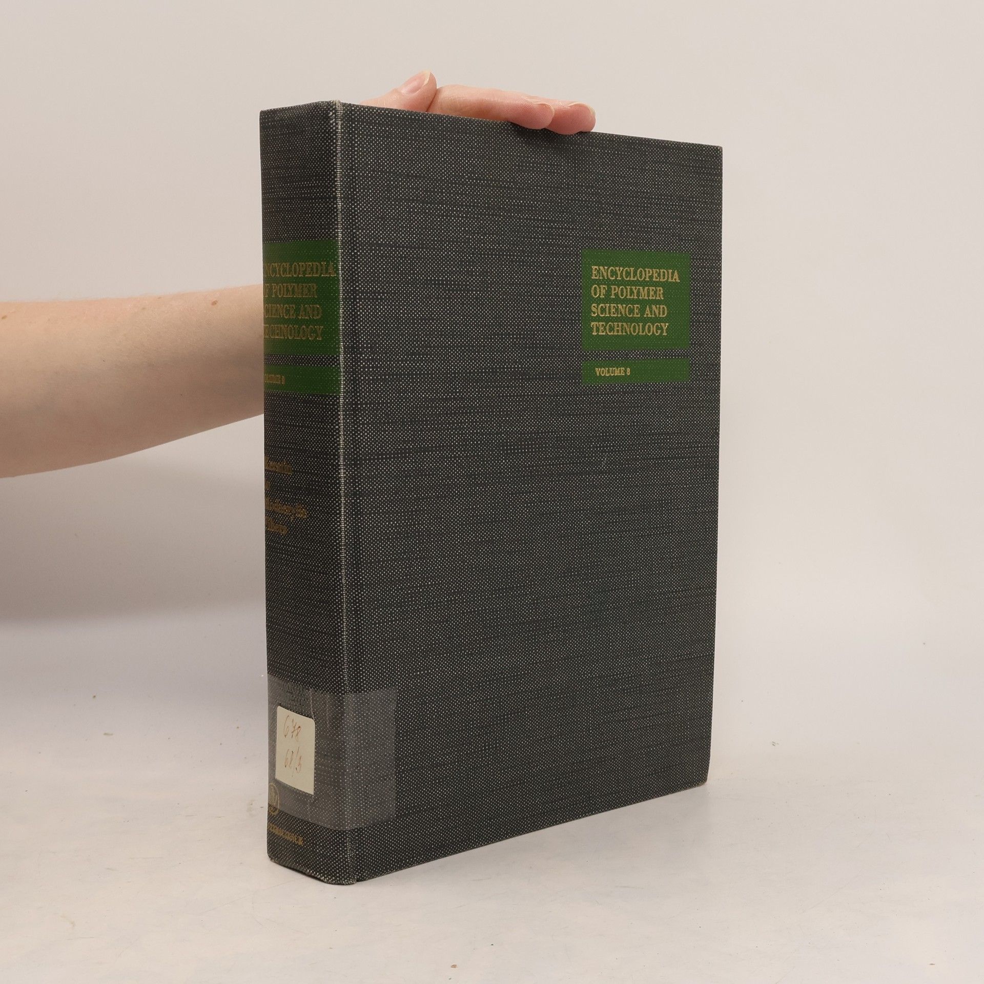 AA.VV. Encyclopedia of Polymer Science and Technology