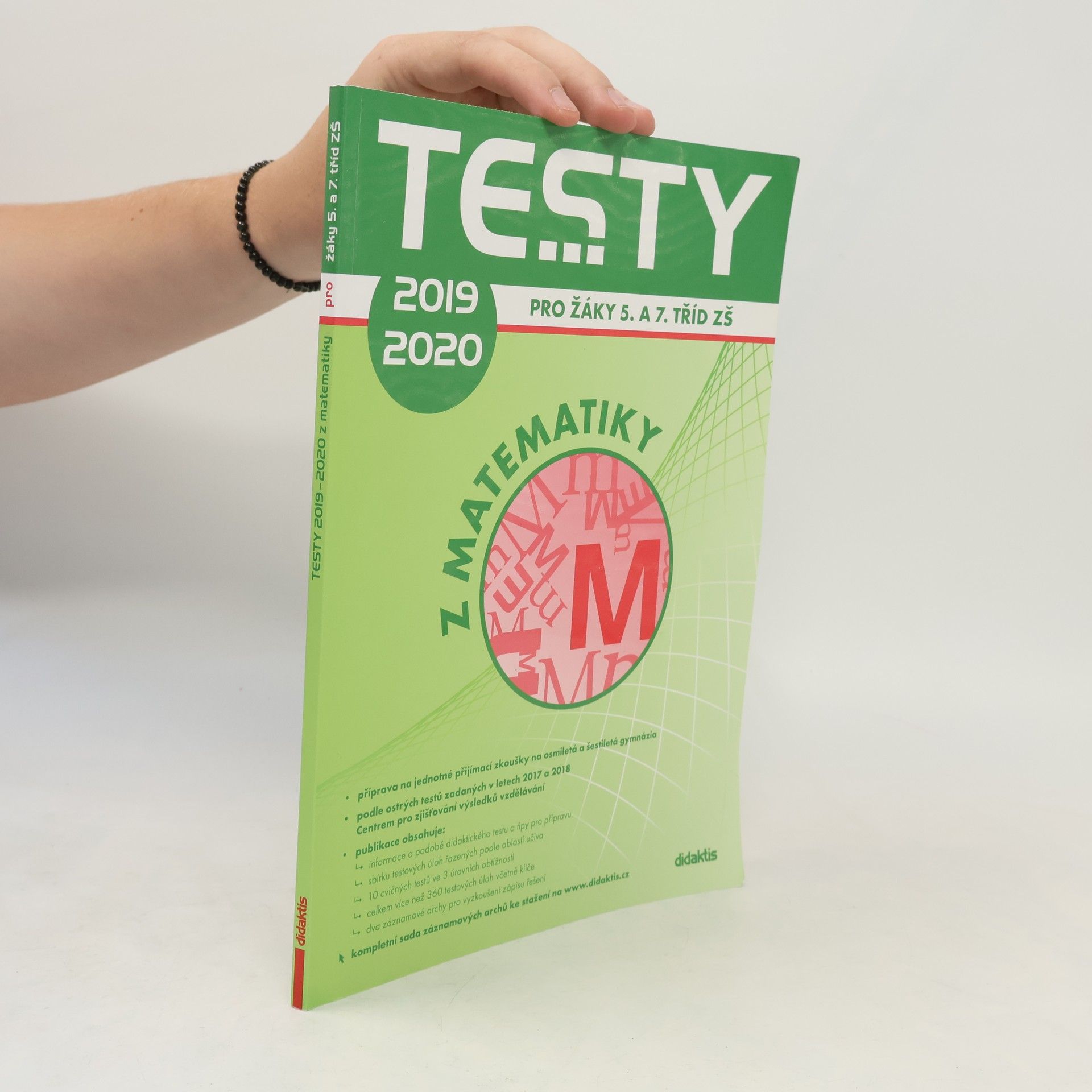 Auteurscollectief Testy ... z matematiky: Pro žáky 5. a 7. tříd ZŠ 2019-2020