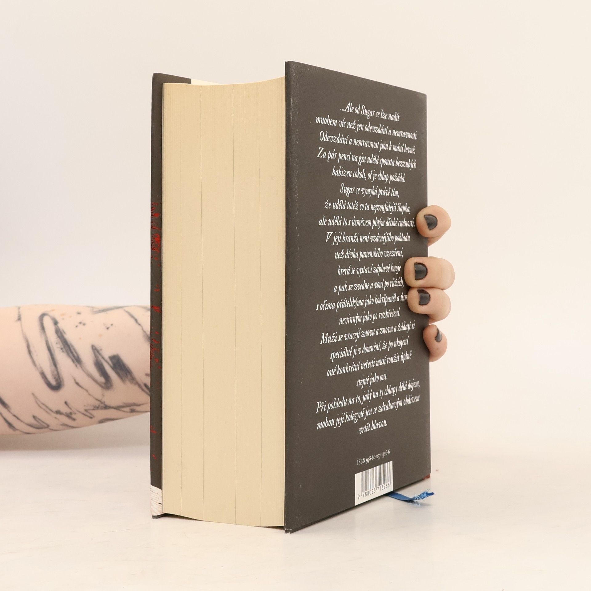 Michel Faber Kvítek karmínový a bílý