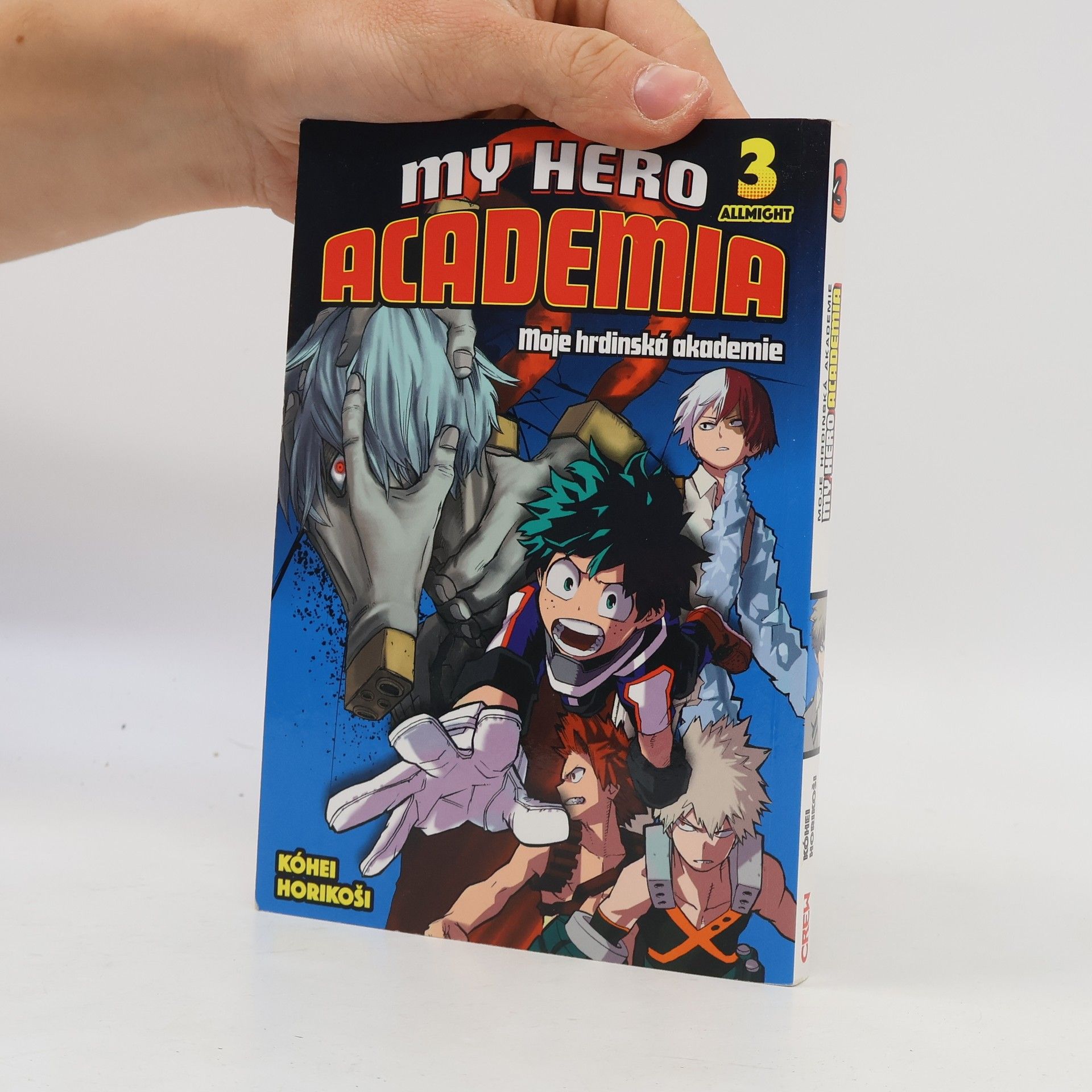 Kohei Horikoshi My hero academia. Moje hrdinská akademie. 3, Allmight