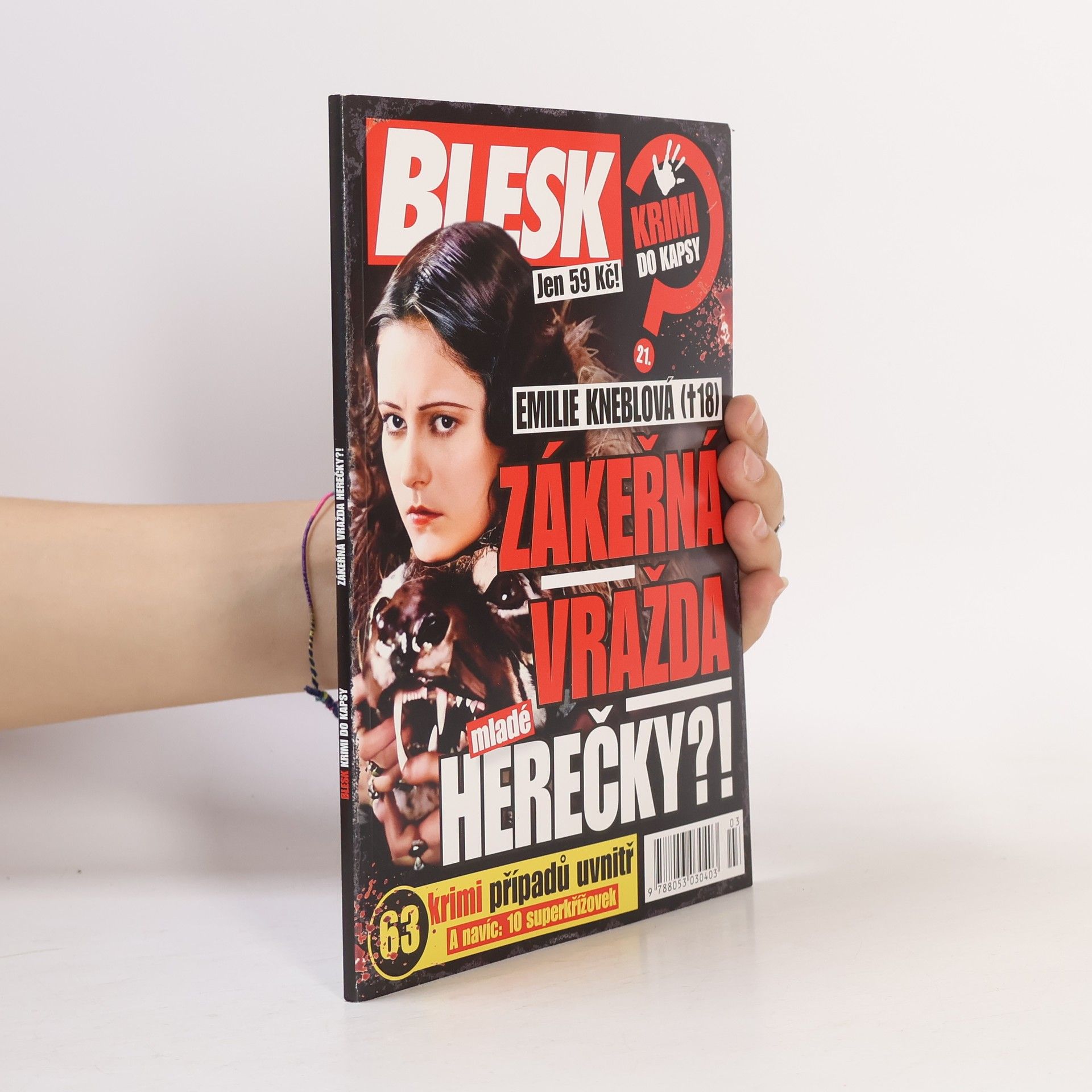 Kolektiv autorů Krimi do kapsy. Zákeřná vražda mladé herečky?!