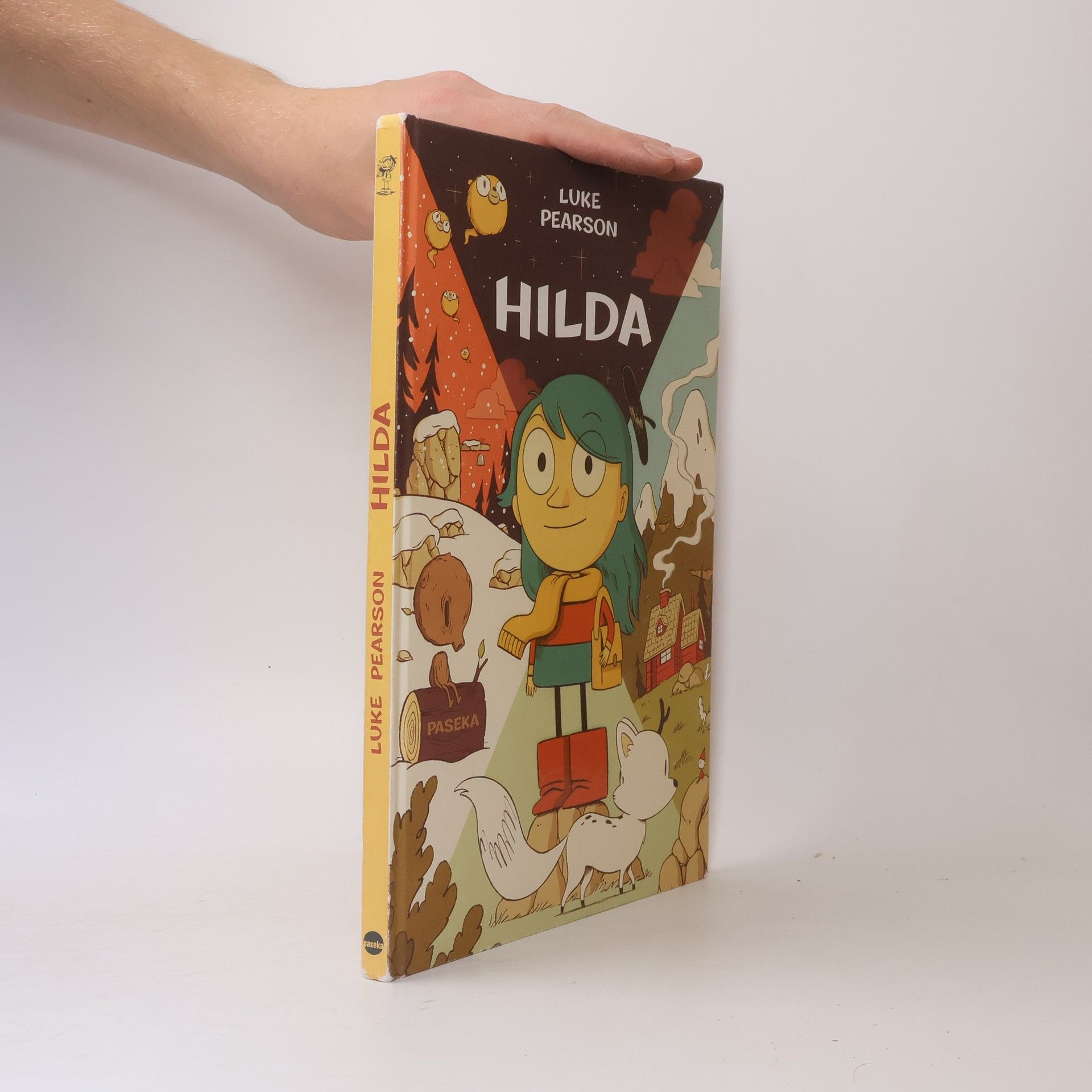 Luke Pearson Hilda a troll ; Hilda a půlnoční obr