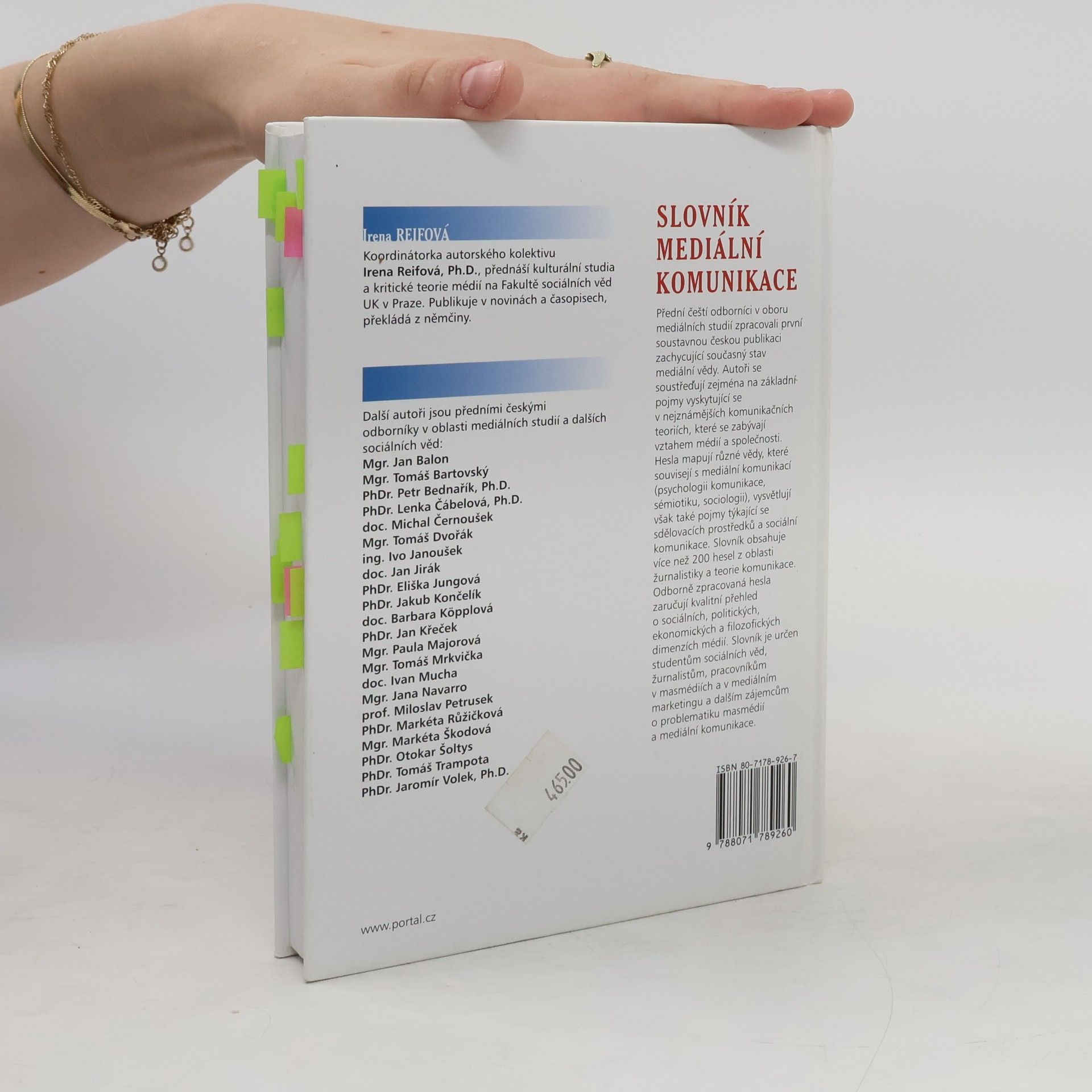 Irena Reifová Slovník mediální komunikace
