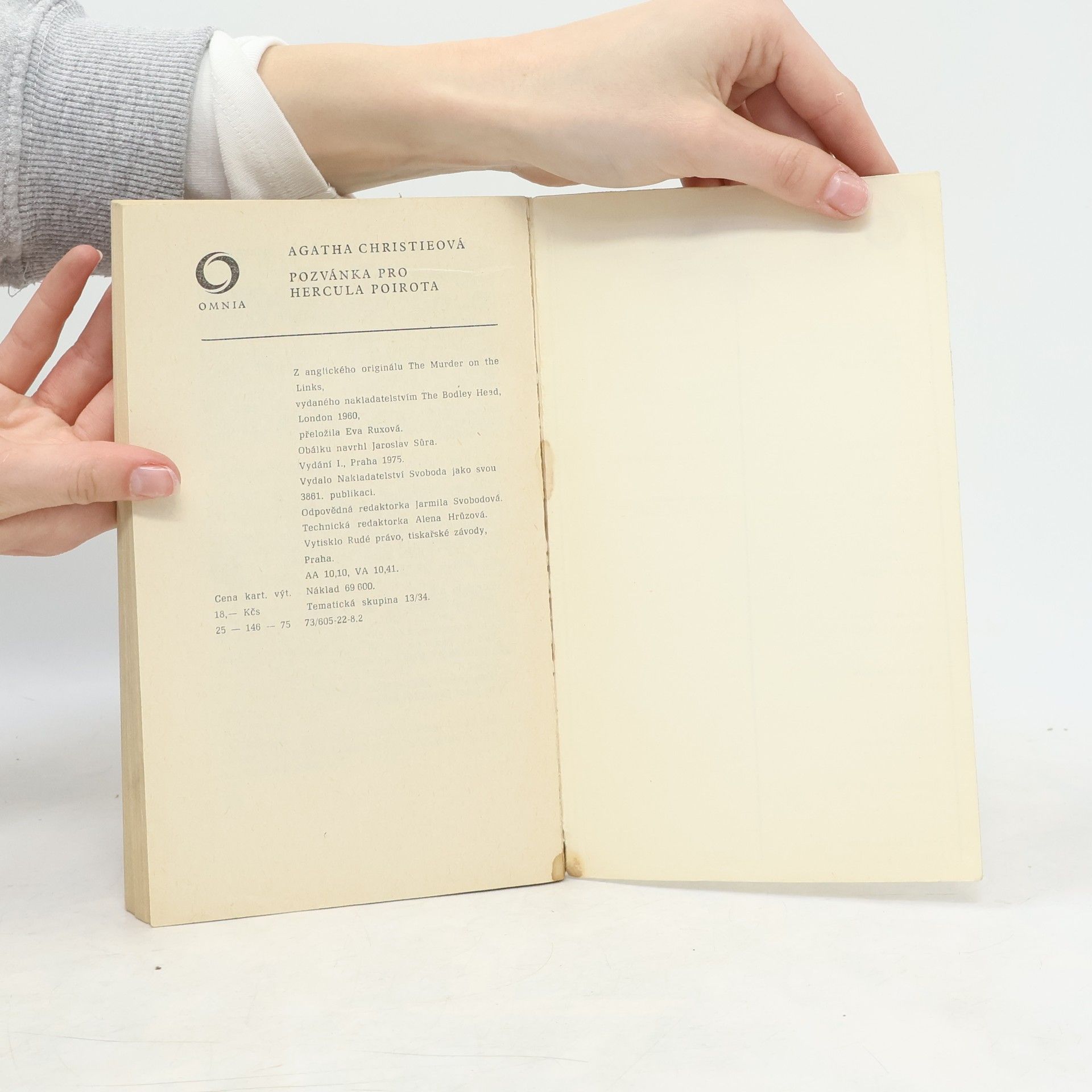 Agatha Christie Pozvánka pro Hercula Poirota