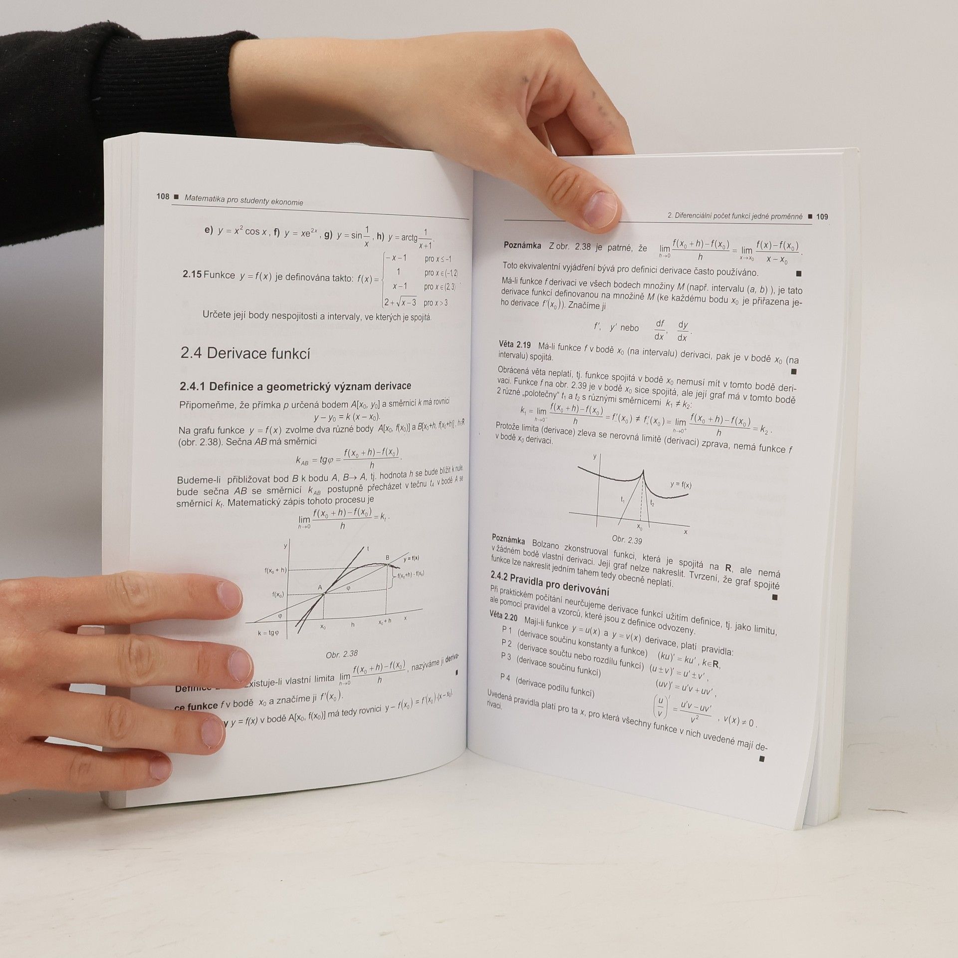 Jiří Moučka Matematika pro studenty ekonomie