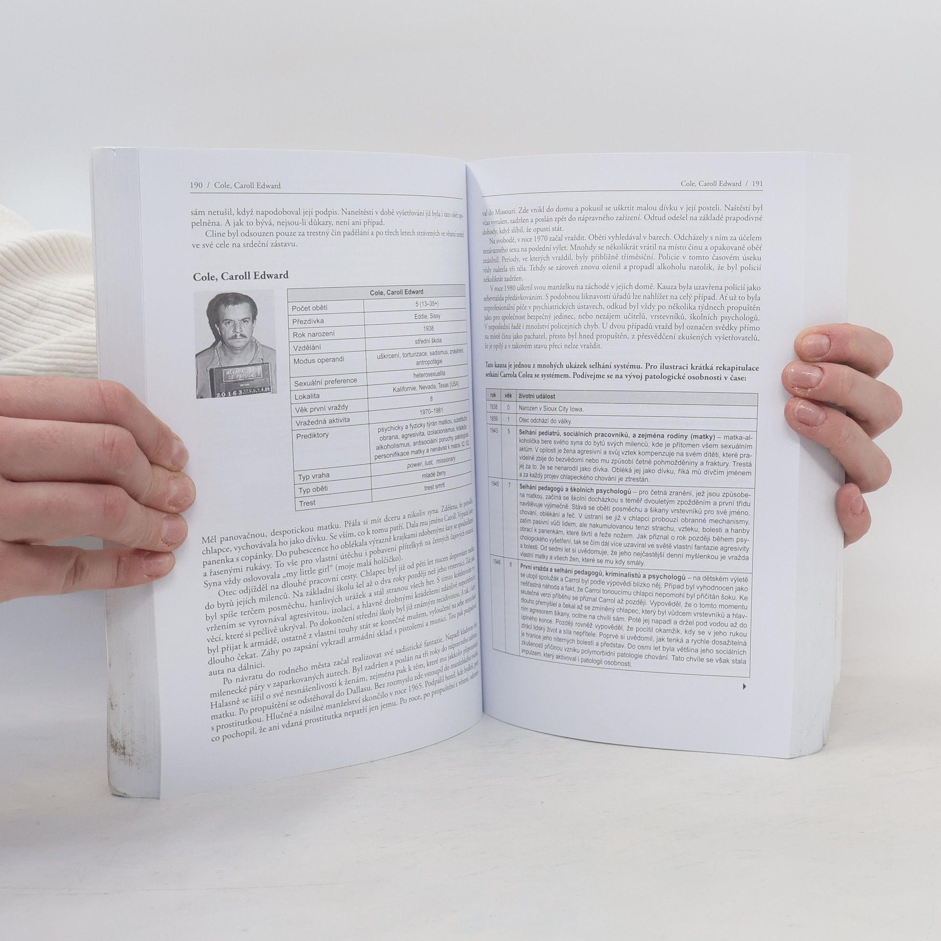 Andrej Drbohlav Psychologie sériových vrahů