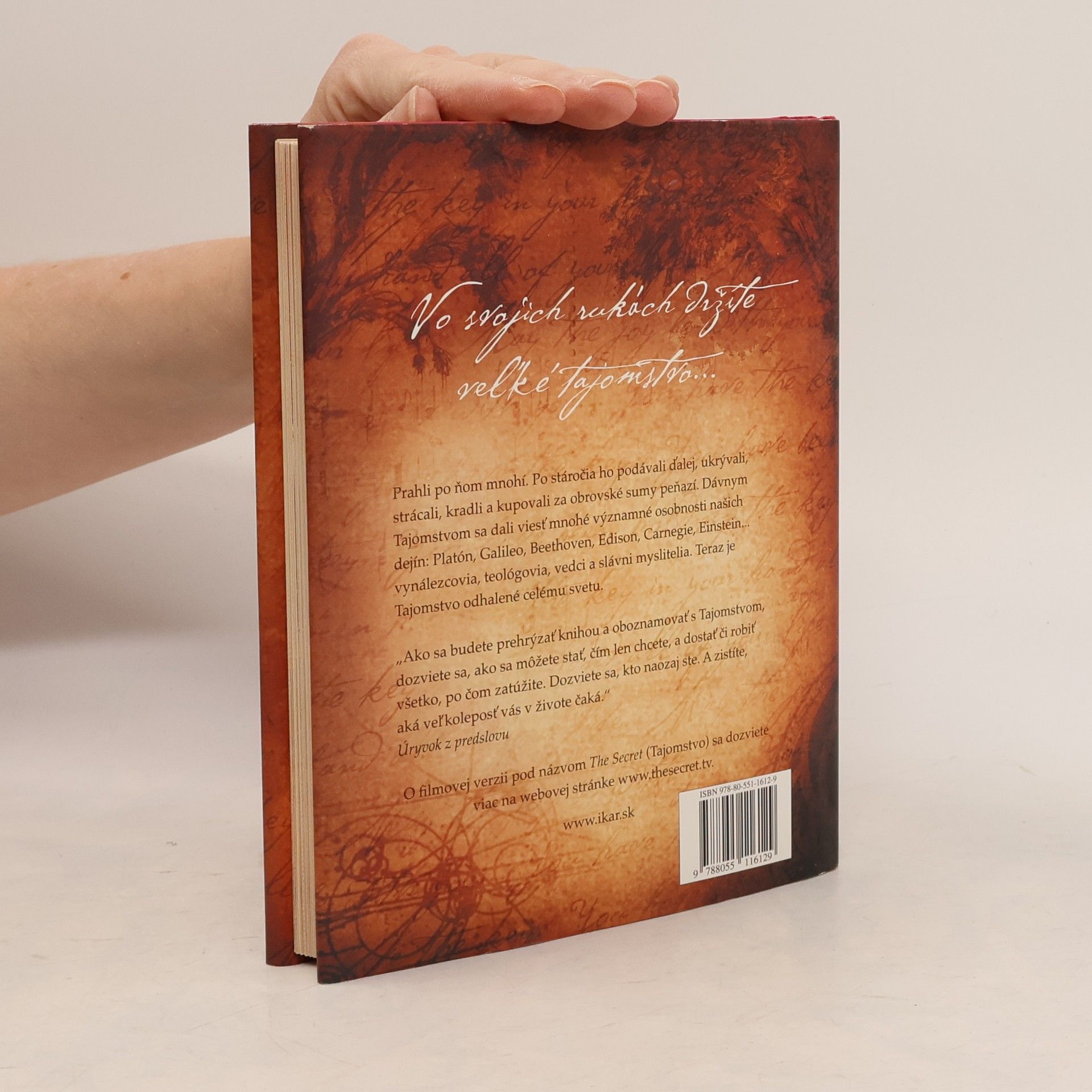 Rhonda Byrne Secret. Tajomstvo