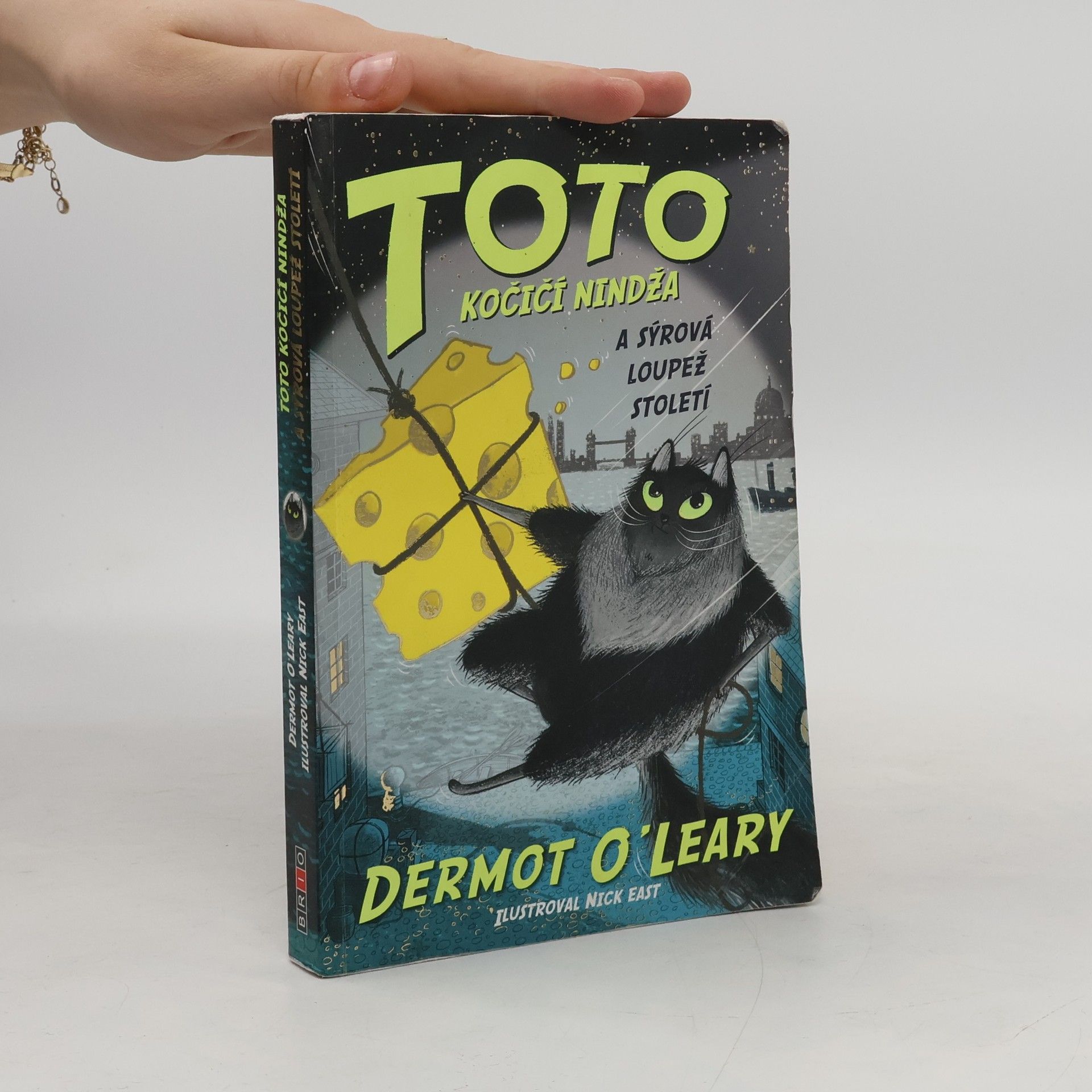 Dermot O\'Leary Toto kočičí nindža a sýrová loupež století