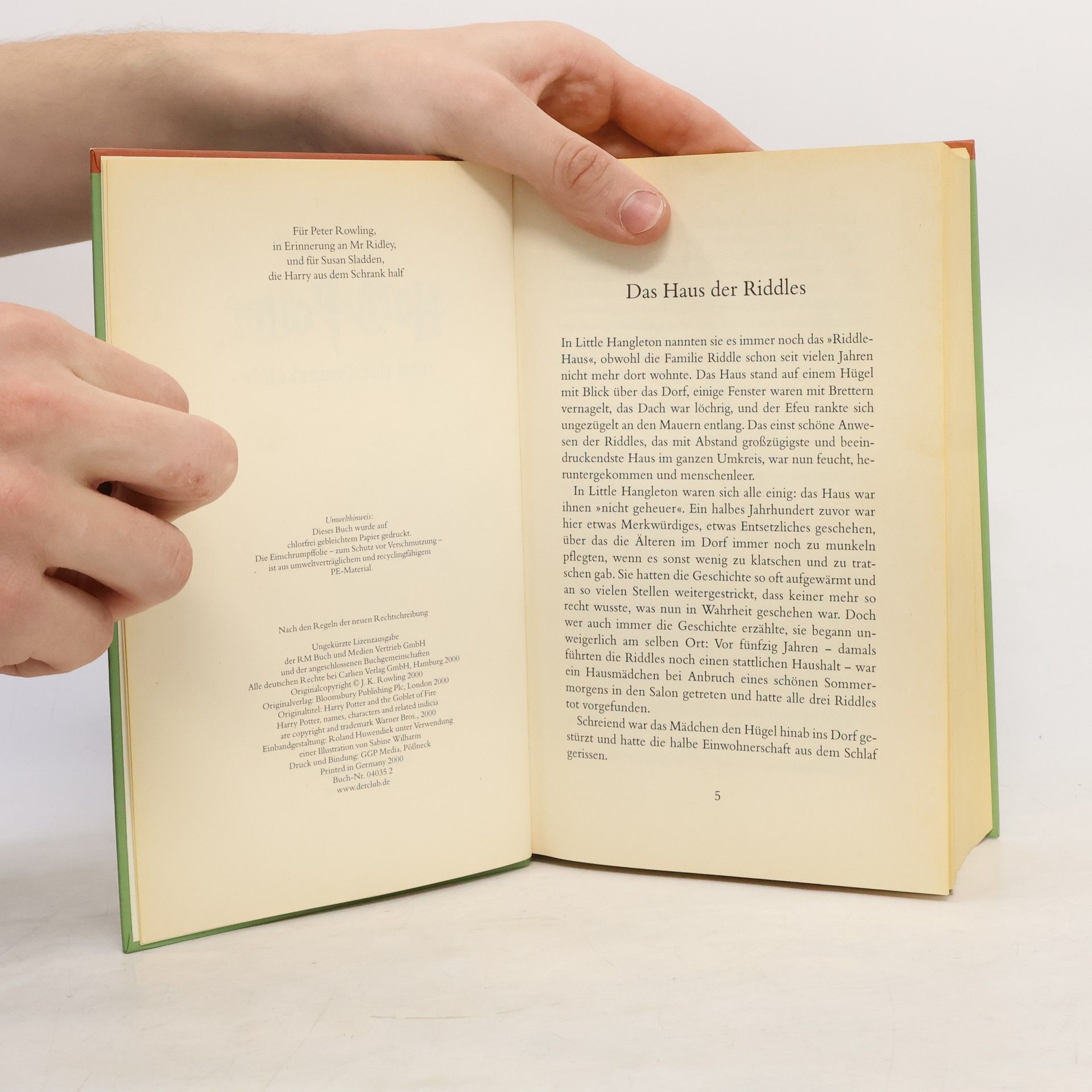 J. K. Rowling Harry Potter und der Feuerkelch