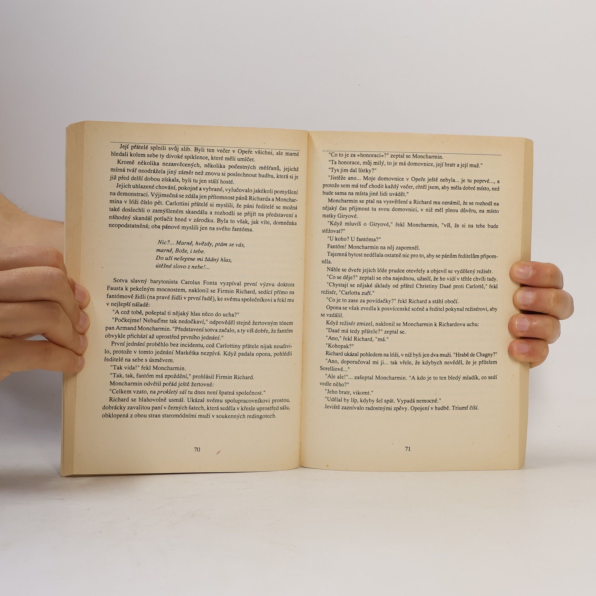 Gaston Leroux Fantóm opery
