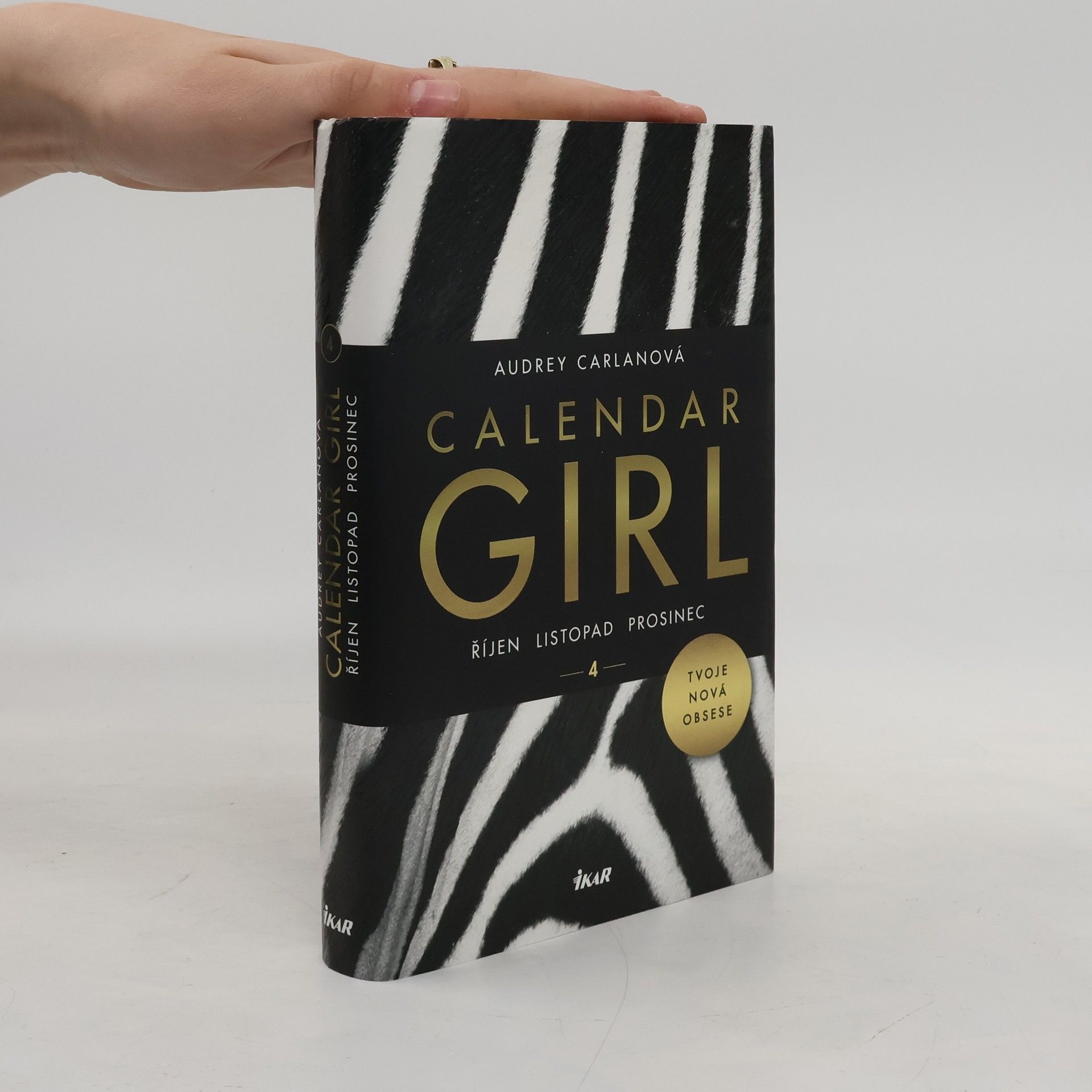 Audrey Carlan Calendar girl. 4, Říjen, listopad, prosinec