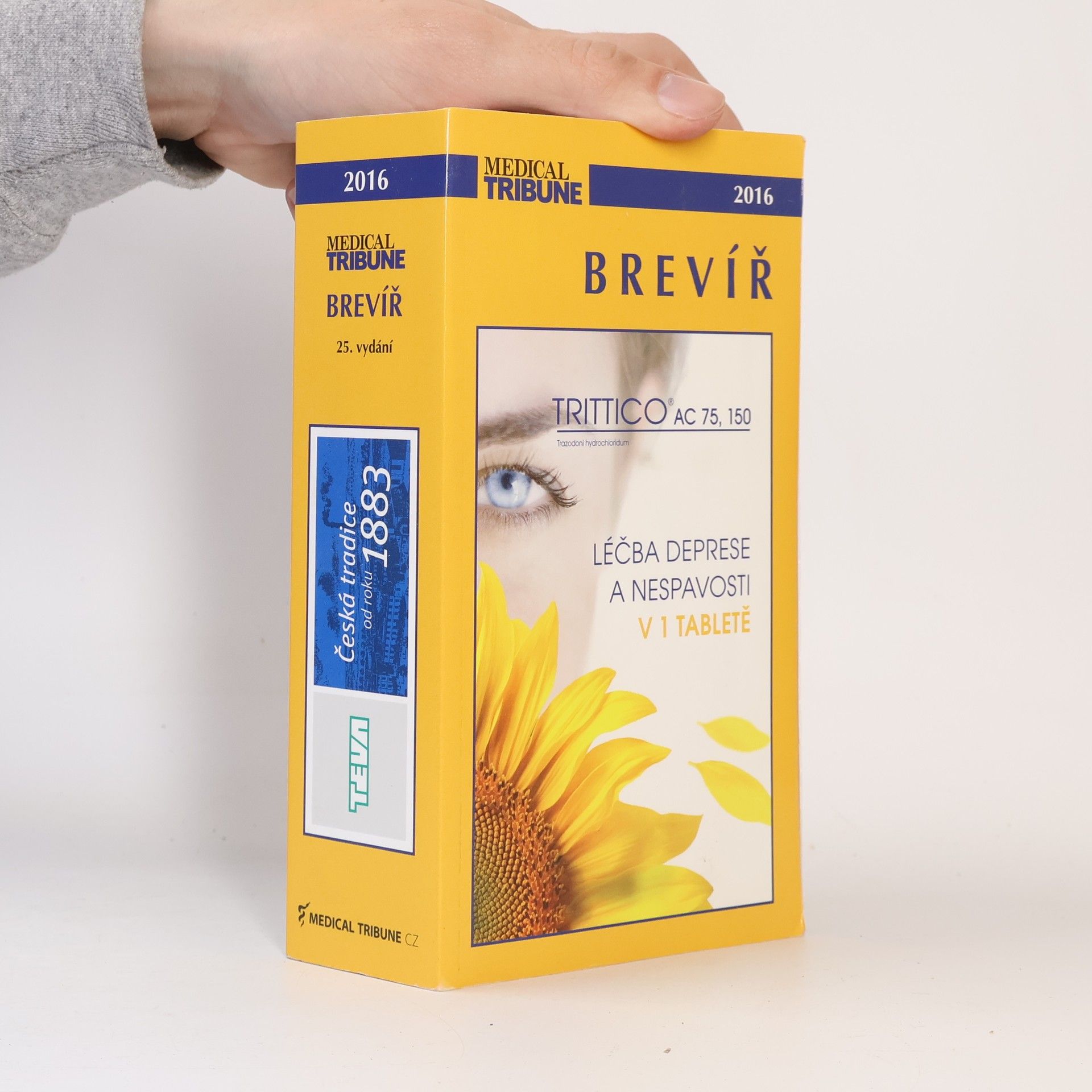 Collectif d'auteurs Brevíř Trittico. Léčba deprese, úzkosti a nespavosti v 1 tabletě