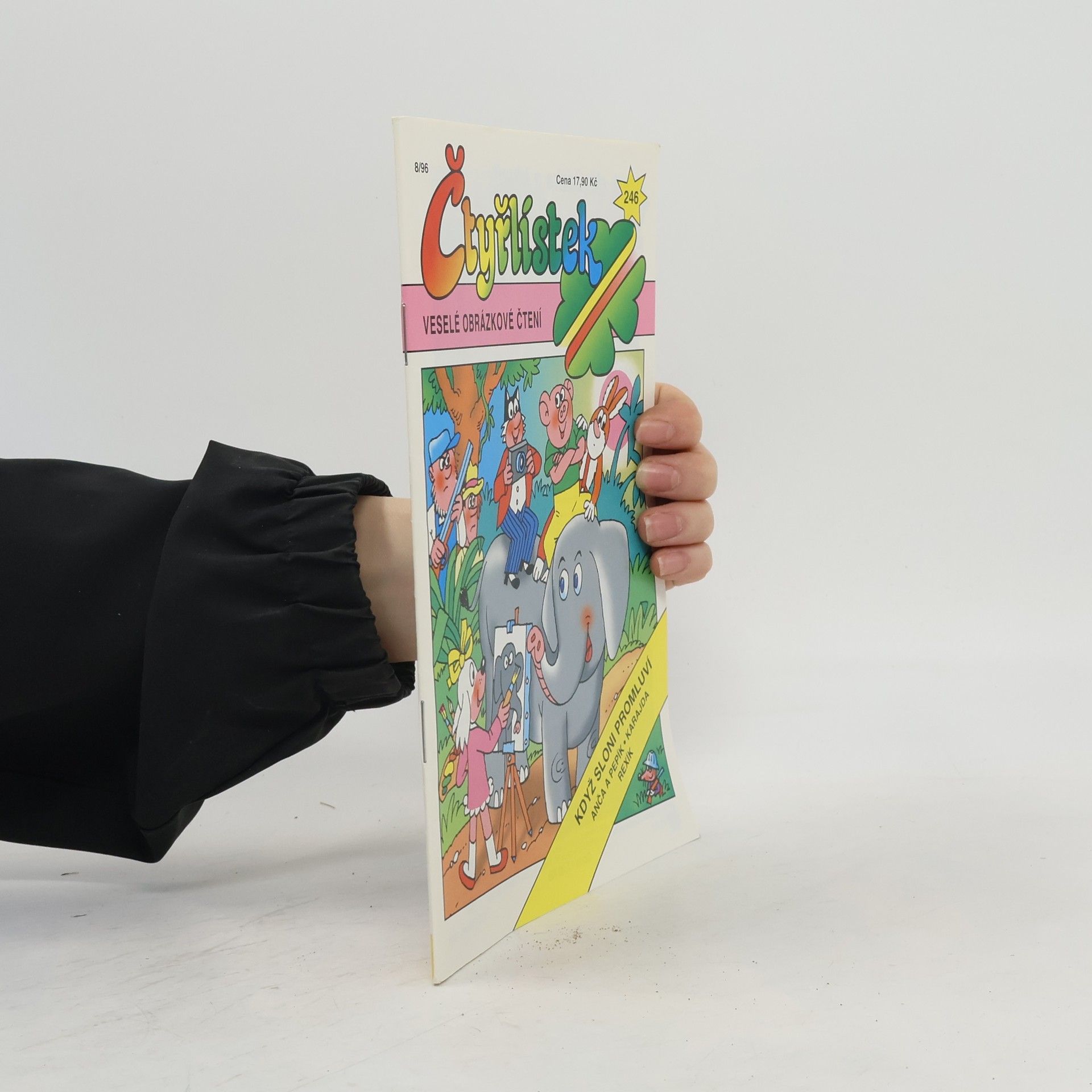 Various authors Čtyřlístek 8/96. Číslo 246. Když sloni promluví