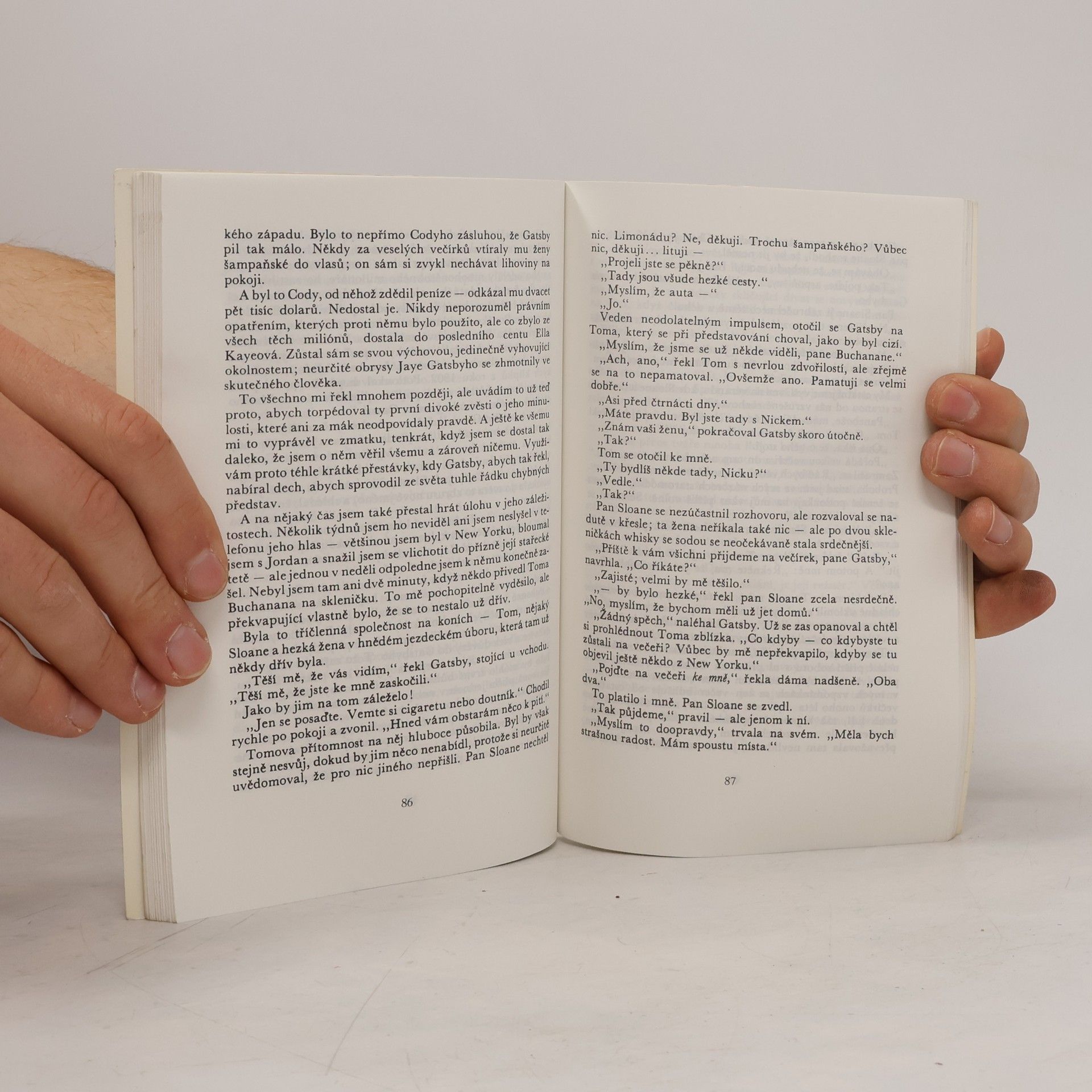 F. Scott Fitzgerald Velký Gatsby
