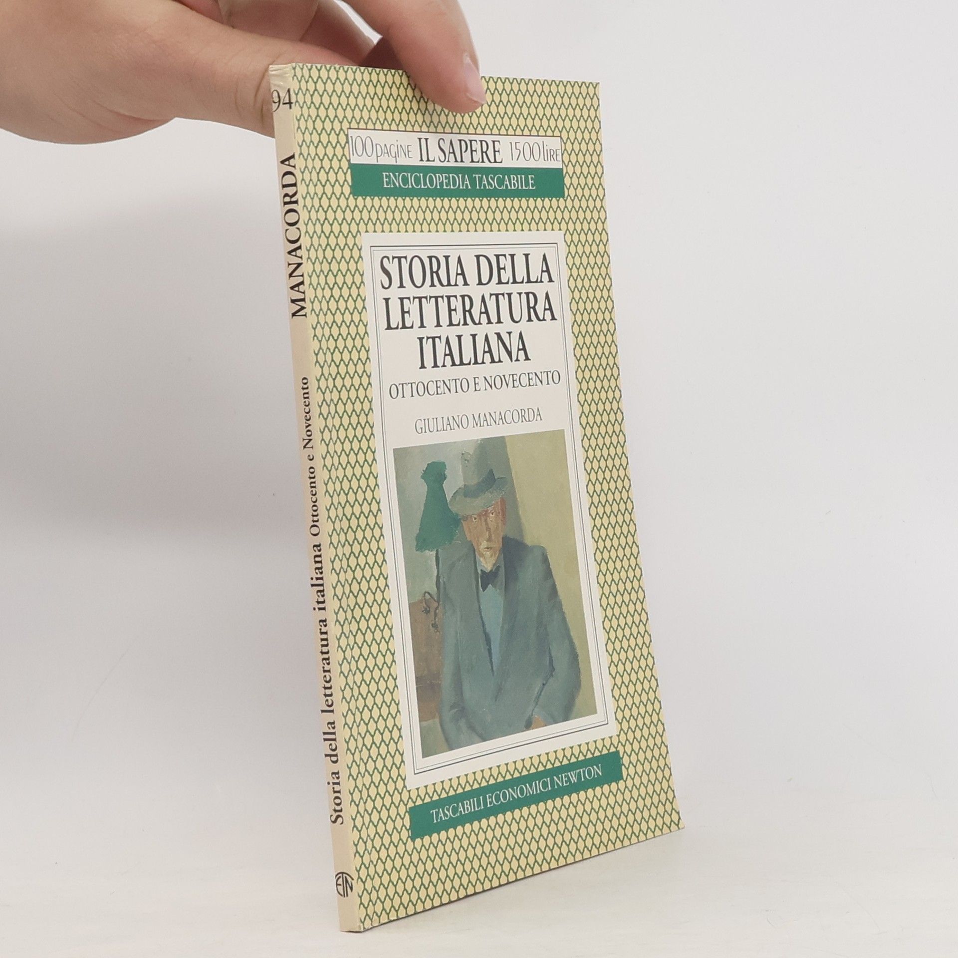 Giuliano Manacorda Il Sapere - 3: Storia della letteratura italiana