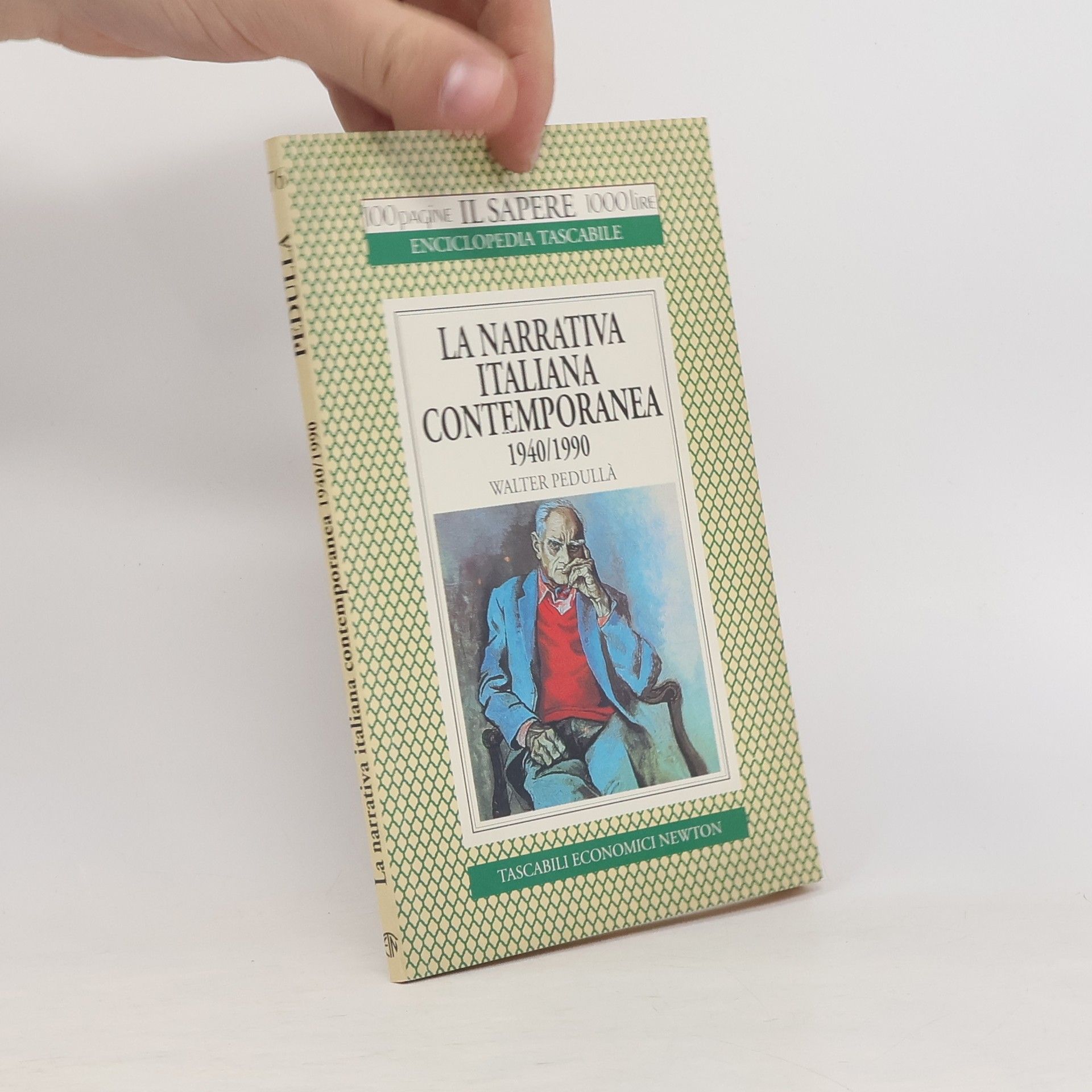 Walter Pedullà La Narrativa italiana contemporanea