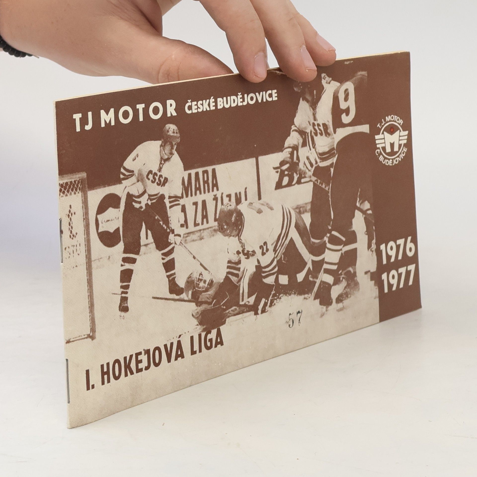 Autorenkollektiv TJ Motor České Budějovice. I. hokejová liga 1976-1977
