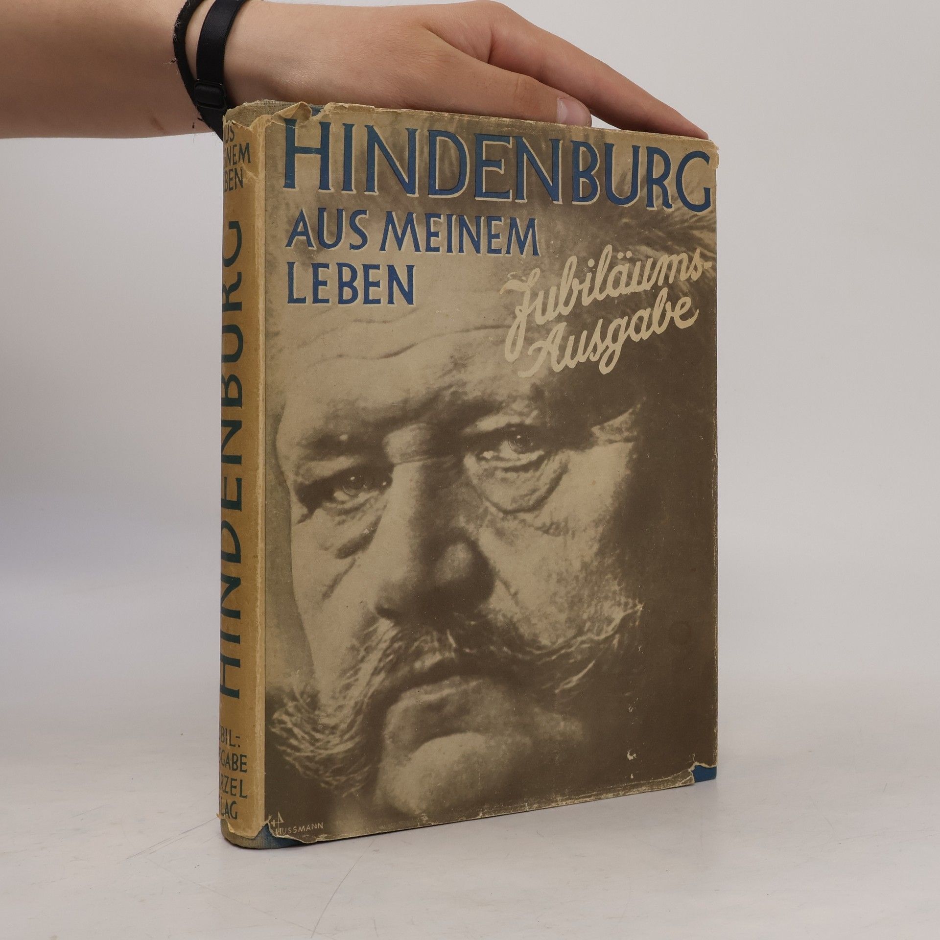 Paul von Hindenburg Aus meinem Leben