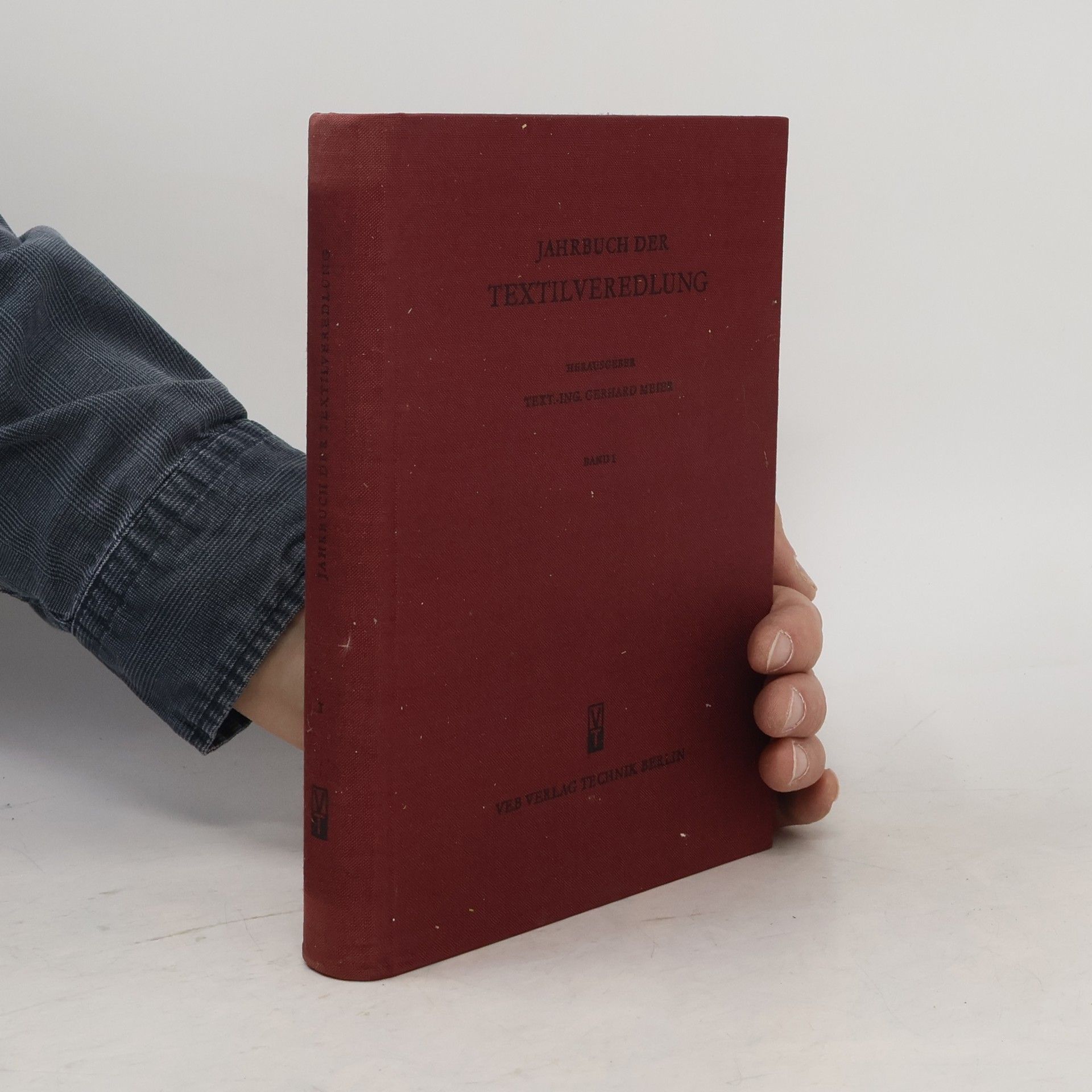 Gerhard Meier Jahrbuch der Textilveredlung 1
