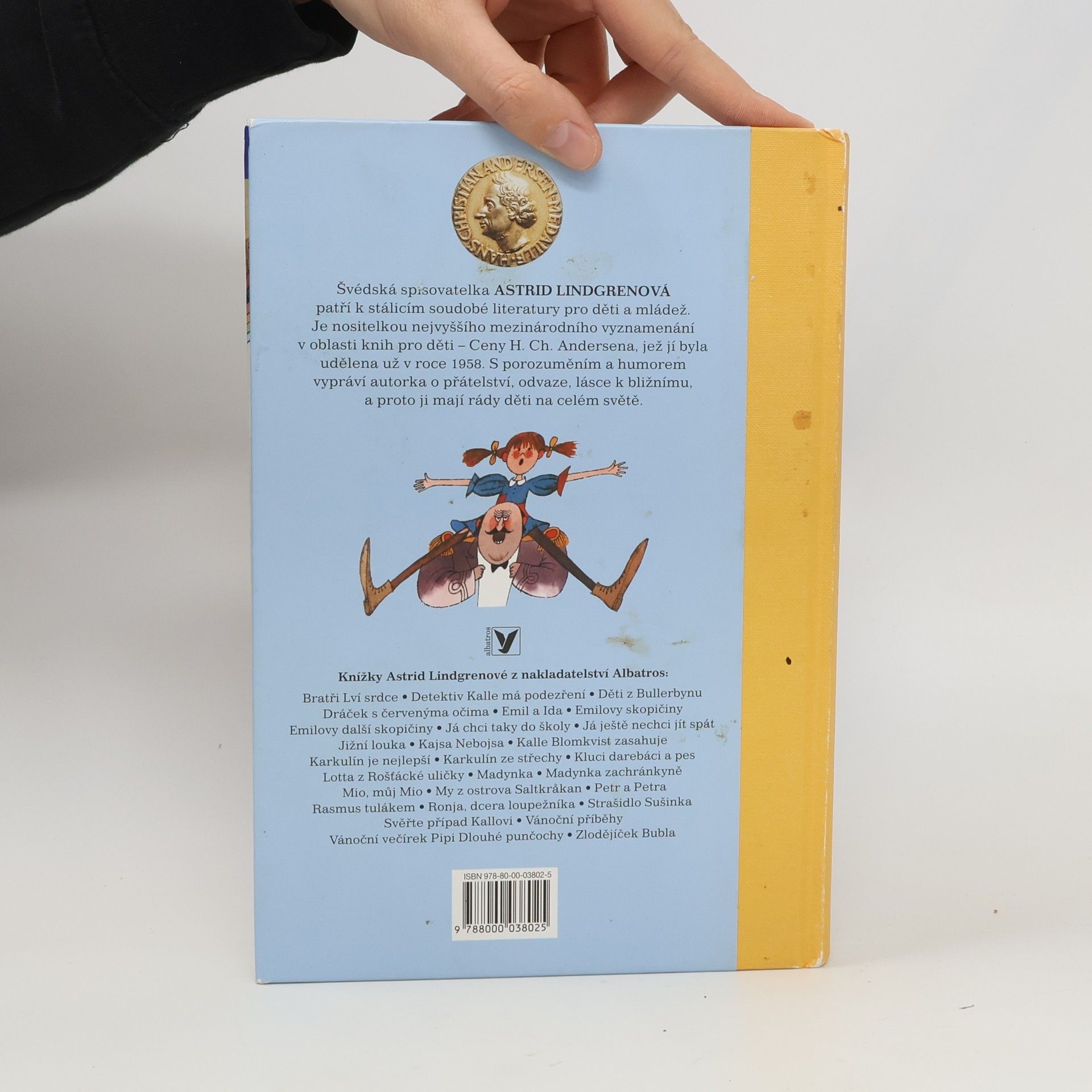 Astrid Lindgren Pipi Dlouhá punčocha